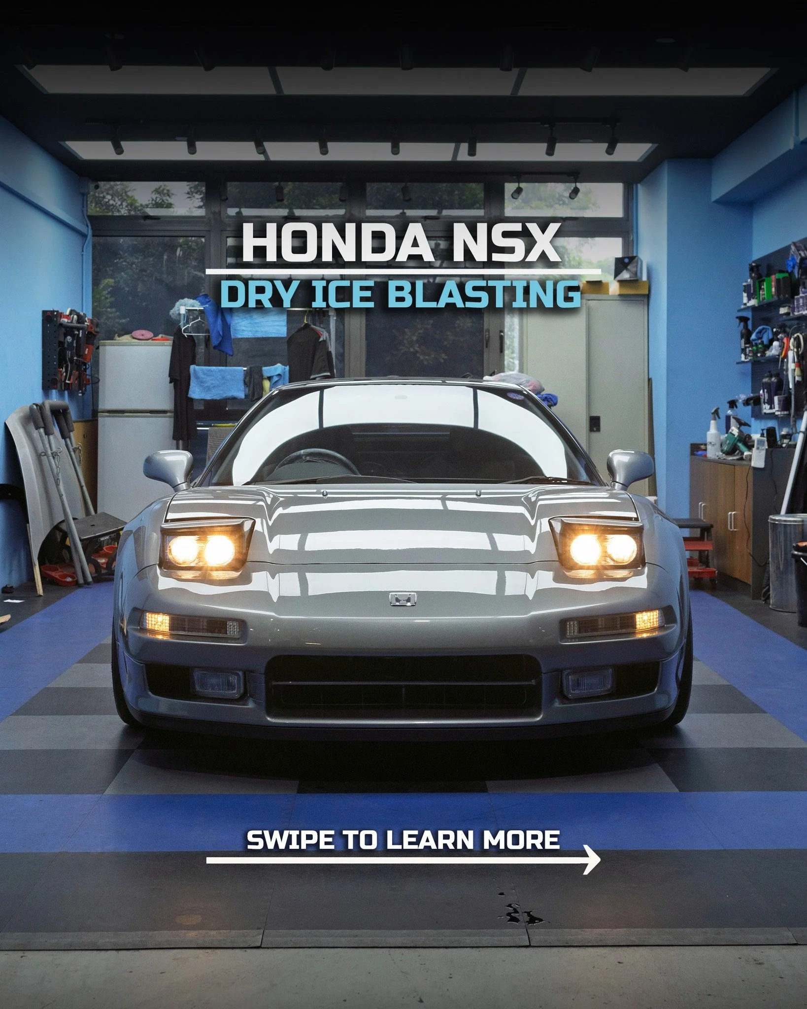 How much dirt can Dry Ice Blasting get rid of for you? Well, why not take a look at this NSX that we've just finished? Psst, we also provided ceramic coating on this NSX, witness the before and after 😉
