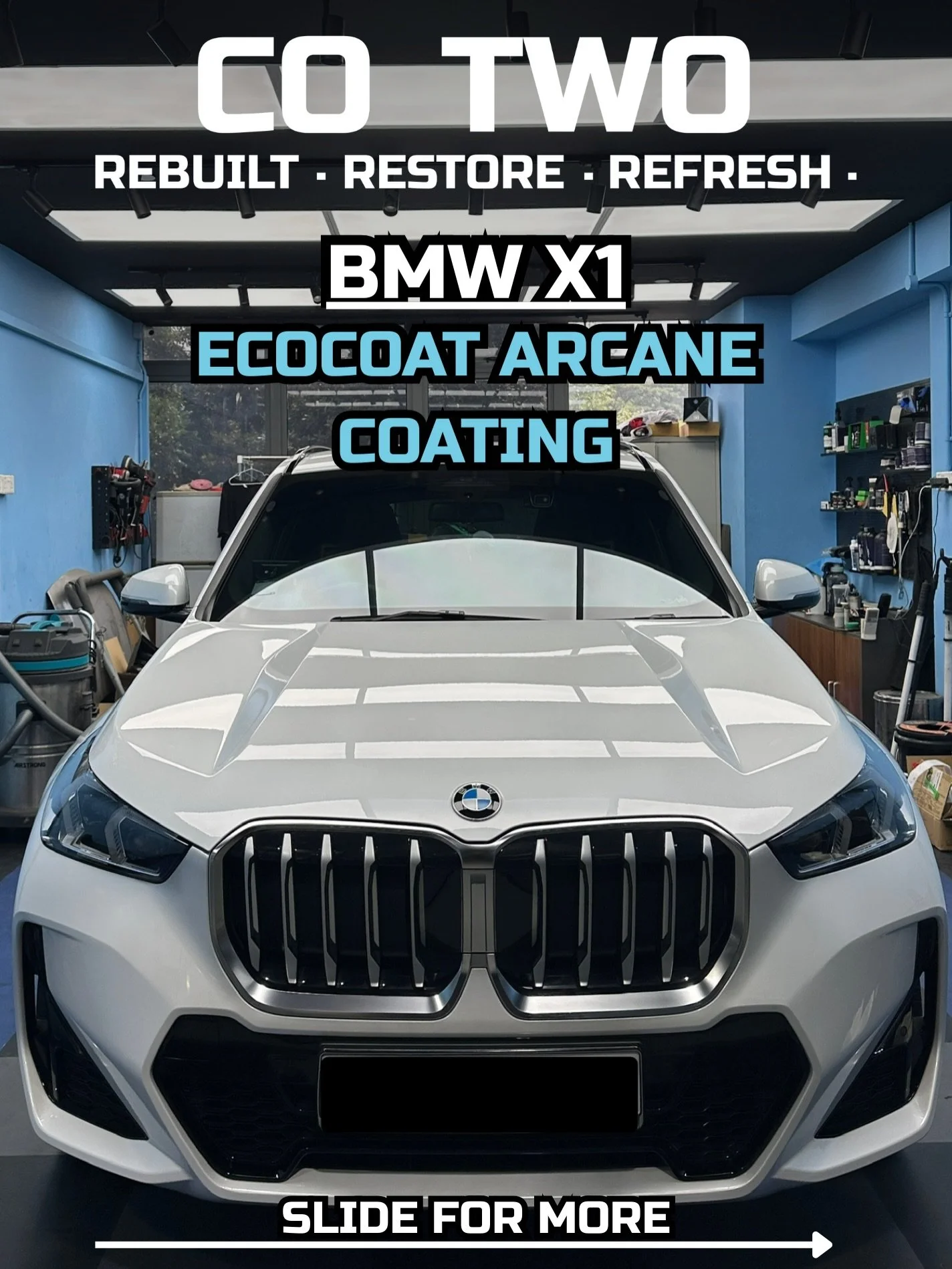 🔥BMW X1 - ECOCOAT ARCANE COATING🔥

Vehicle issues? We&rsquo;ve got the tools, the team, and the talent to get you back on the road fast! 🚗💨

📲 For Further info or Reservations feel free to contact us.
✅ Rain or shine, we keep your car in line
📅