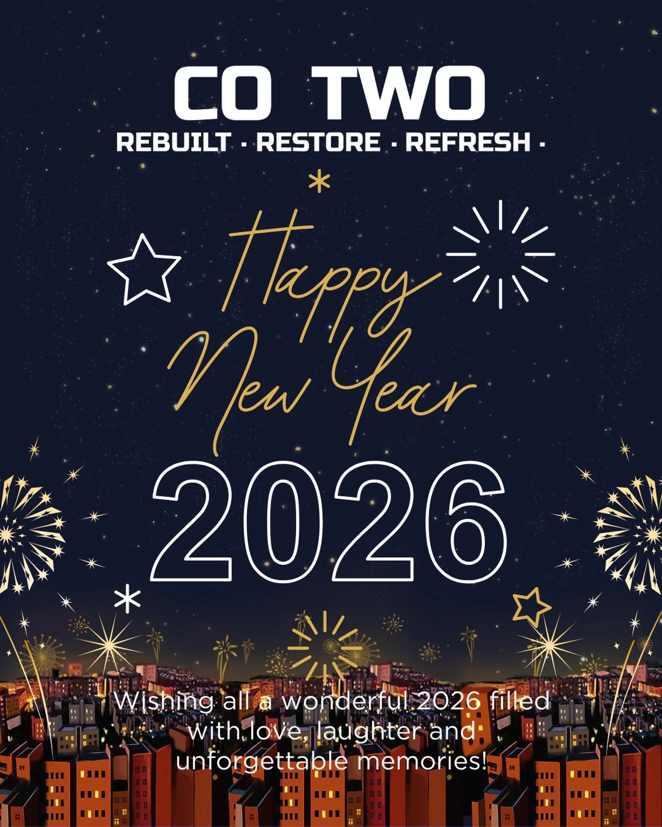 Hello 2026! 🚀

Wishing all a year filled with joy, laughter, new adventures, and endless possibilities. 

May this year bring you closer to your dreams and surround you with love and happiness. 🎉💫
