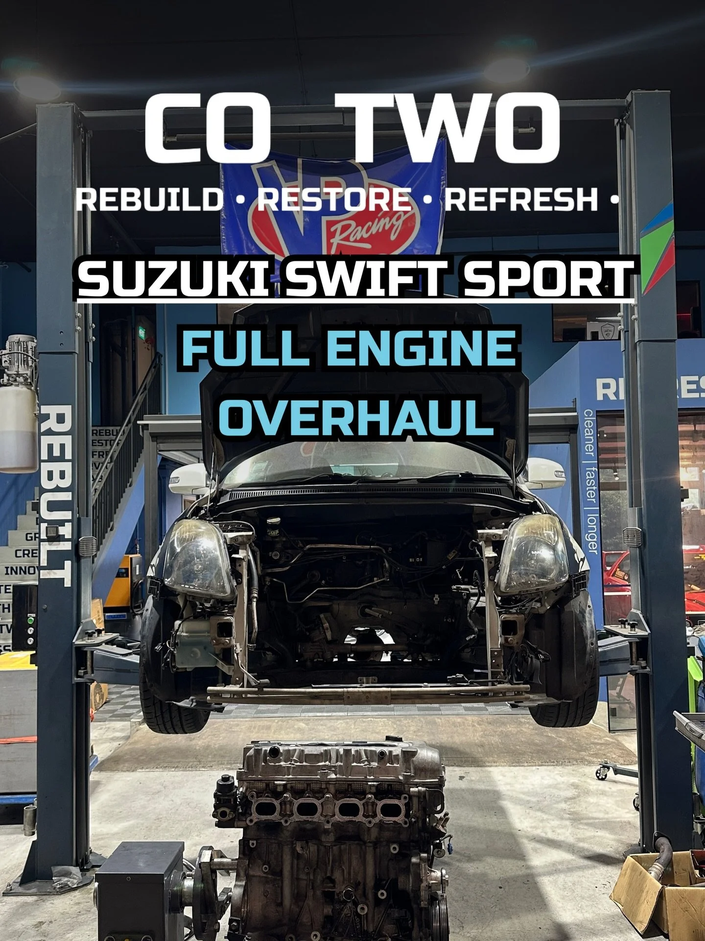 🔥SUZUKI SWIFT SPORT - FULL ENGINE OVERHAUL🔥

Vehicle issues? We&rsquo;ve got the tools, the team, and the talent to get you back on the road fast! 🚗💨

📲 For Further info or Reservations feel free to contact us.
✅ Rain or shine, we keep your car 