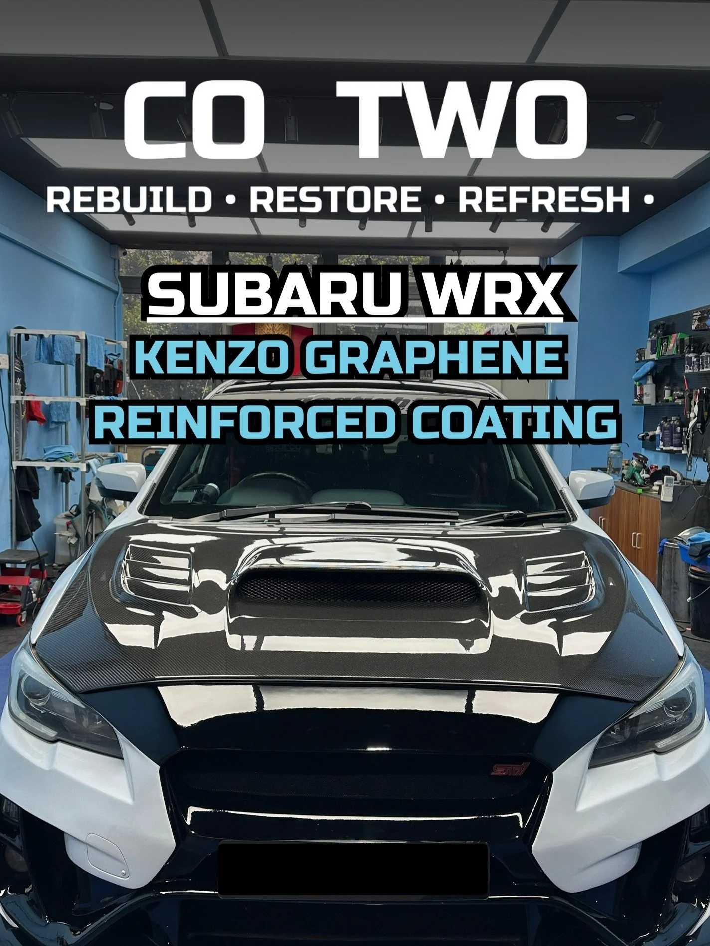 🔥SUBARU WRX - KENZO GRAPHENE REINFORCED COATING🔥
✔️ Deep gloss
✔️ Smooth finish
✔️ Long-lasting protection