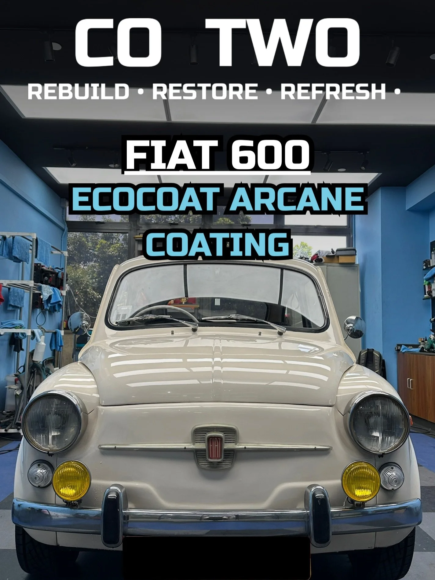 🔥FIAT 600 - ECOCOAT ARCANE COATING🔥
✔️ Deep gloss
✔️ Smooth finish
✔️ Long-lasting protection

Vehicle issues? We&rsquo;ve got the tools, the team, and the talent to get you back on the road fast! 🚗💨

📲 For Further info or Reservations feel free