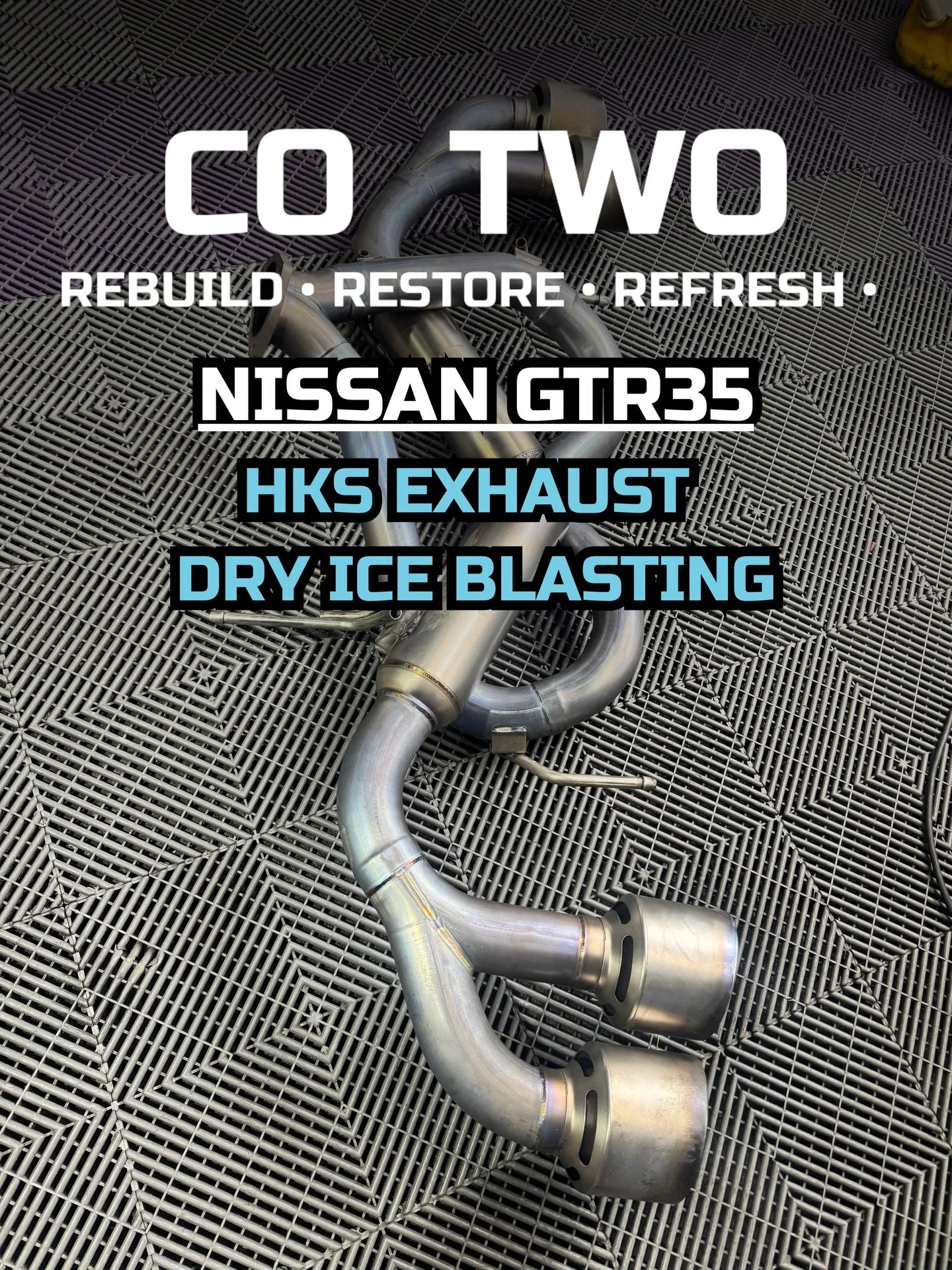 🔥NISSAN GTR R35 - HKS EXHAUST DRY ICE BLASTING🔥

Maintenance mode: ON ⚡
Dry ice blasting session for this GT-R R35 exhaust.

📲 For Further info or Reservations feel free to contact us.
✅ Rain or shine, we keep your car in line
📅 Book your appoint