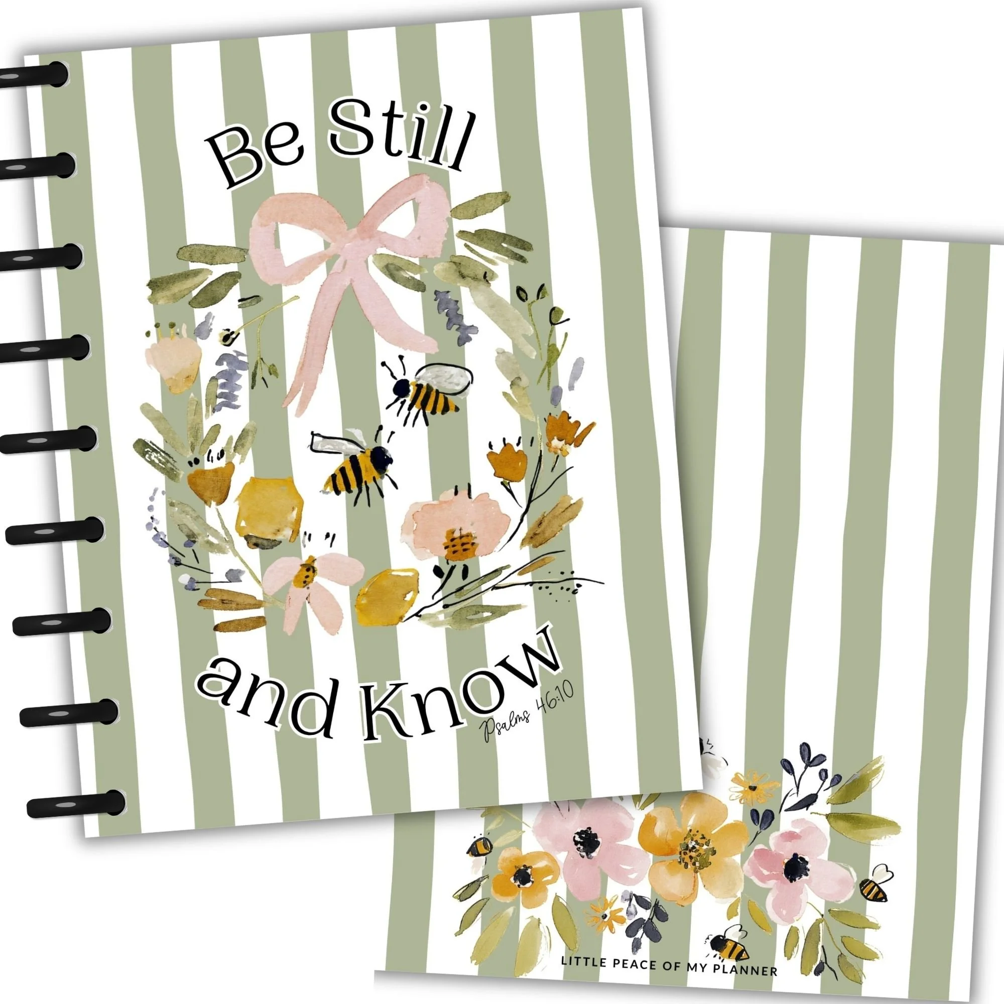Be Still and Know Planner Cover