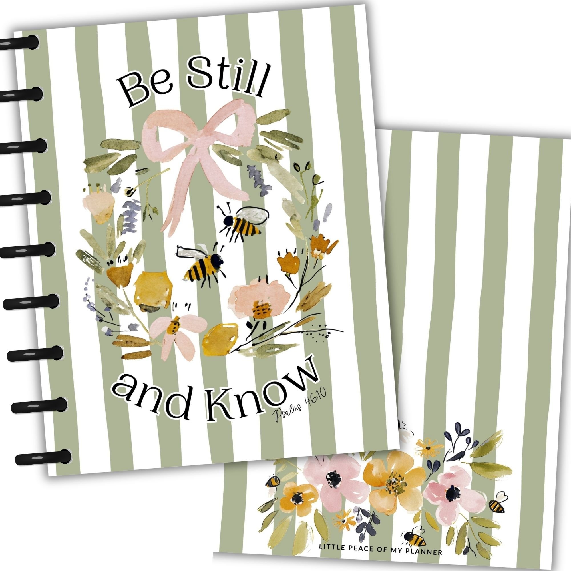 Be Still and Know Planner Cover