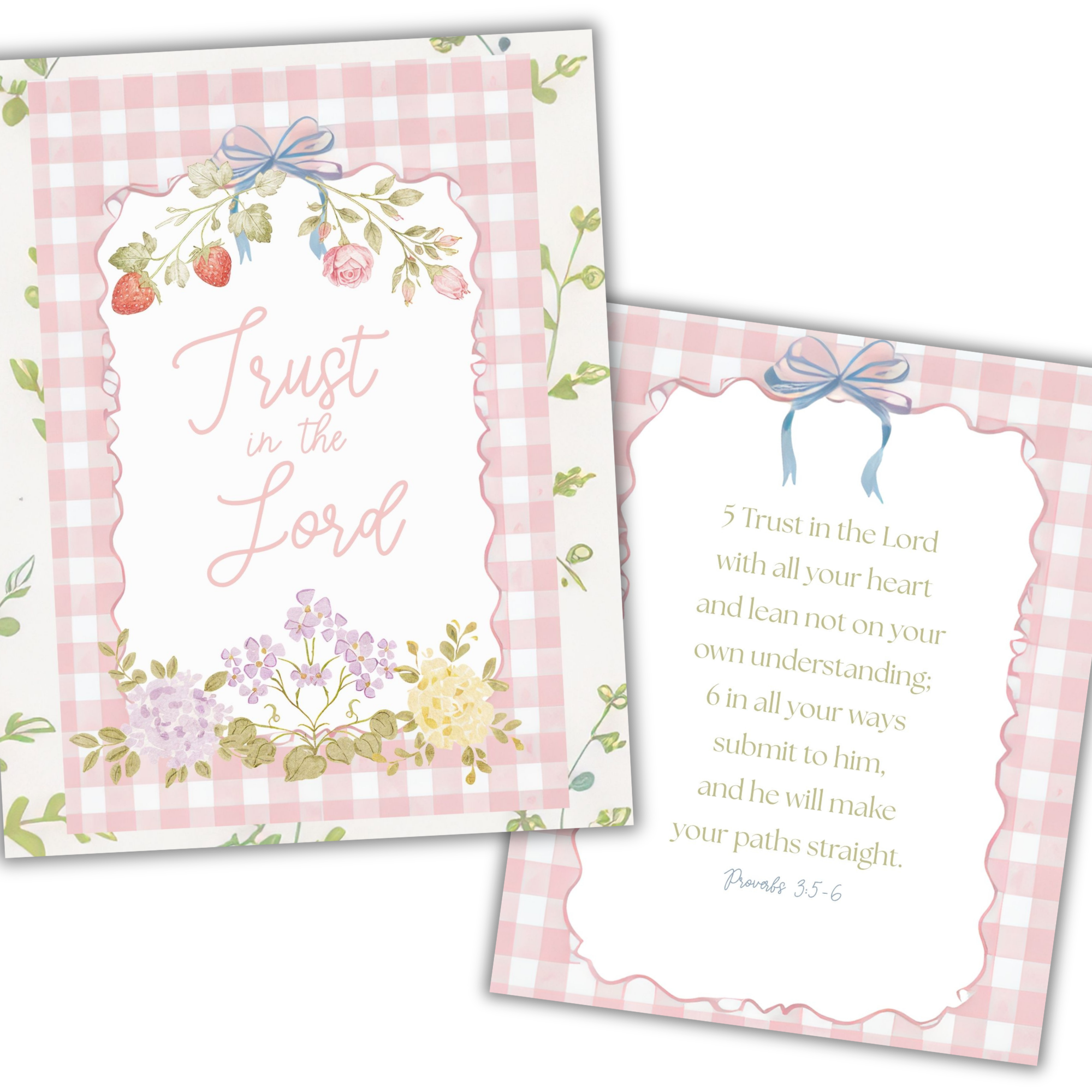 Trust in the Lord Planner Cover