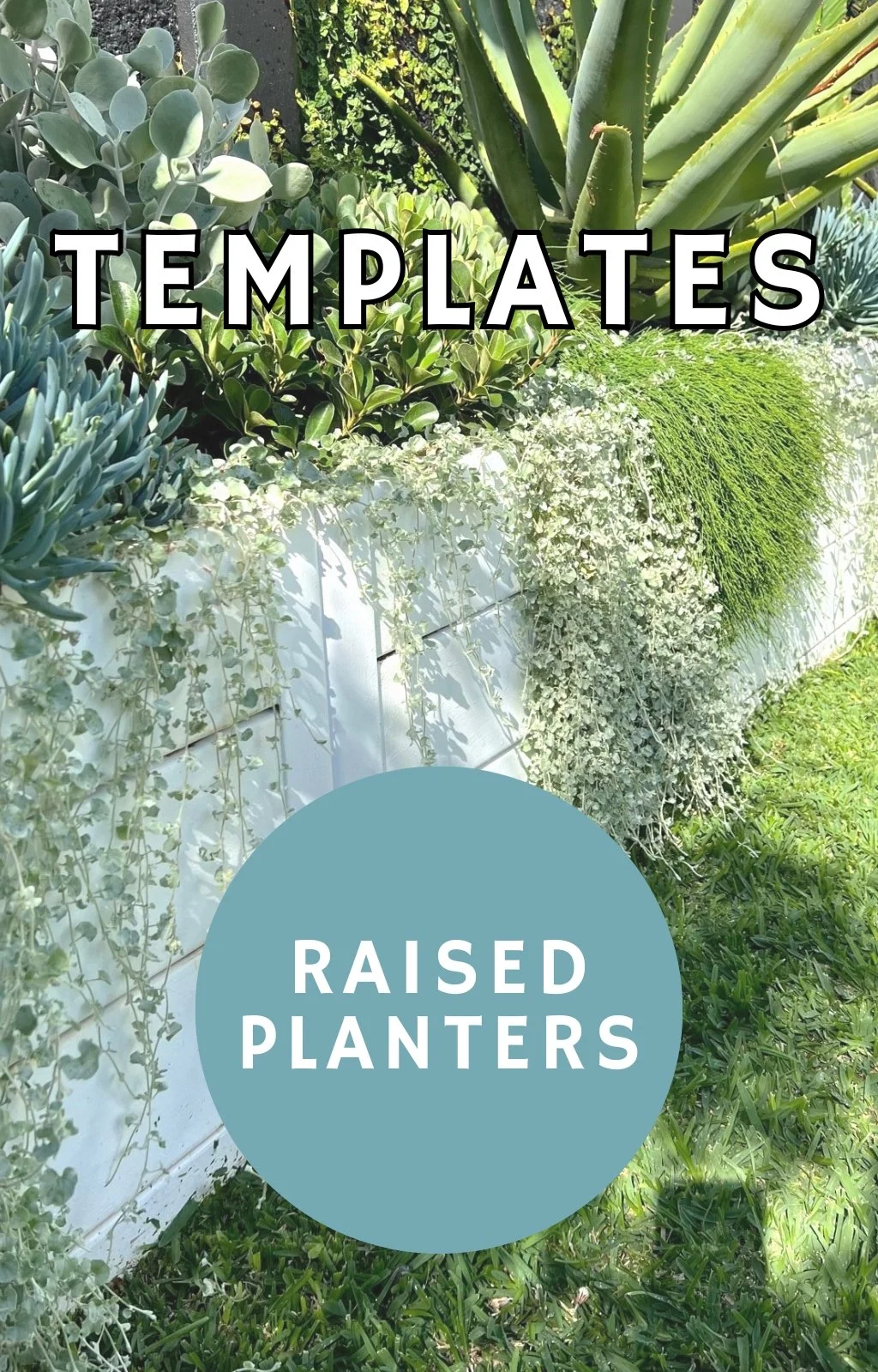 Templates for Raised planters