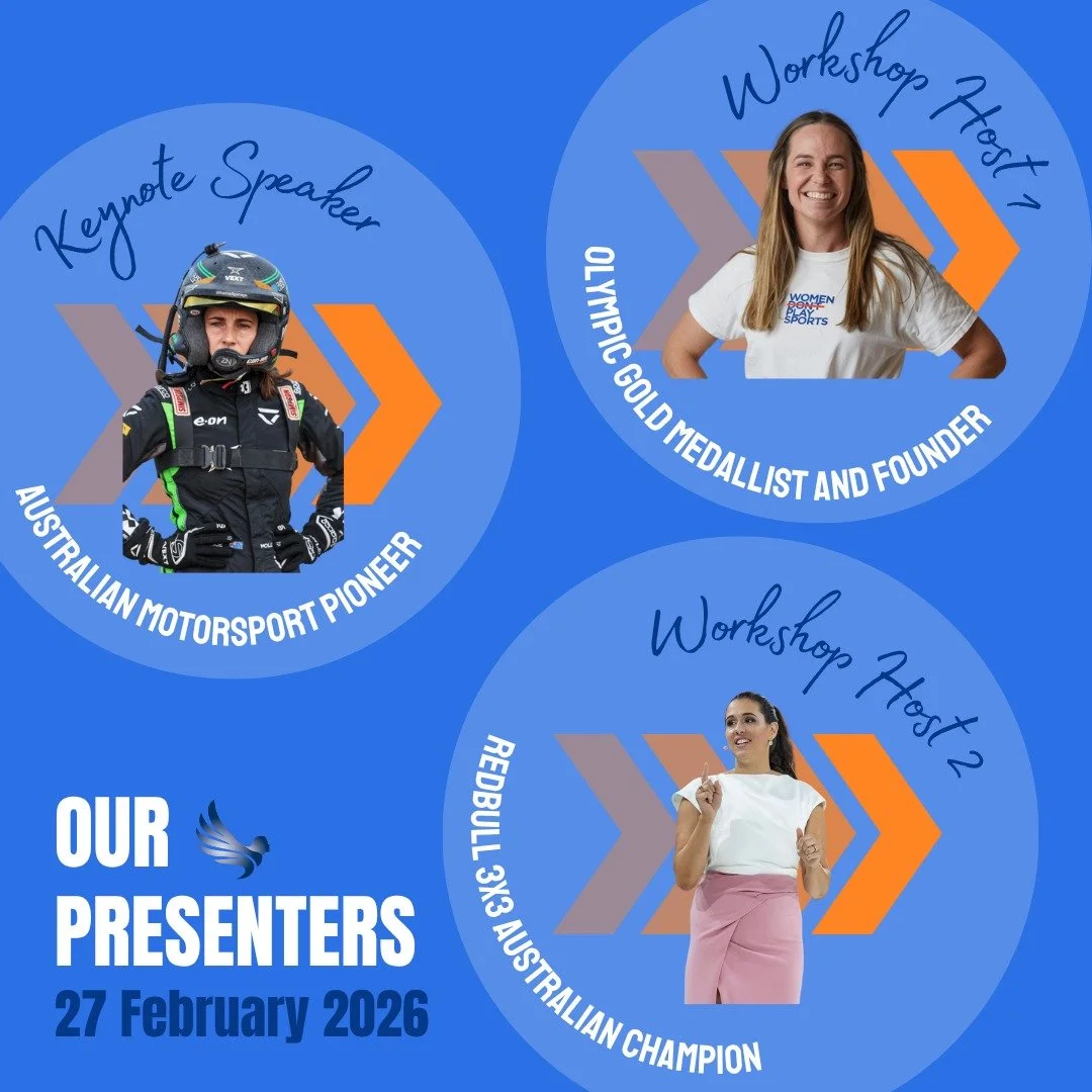 ✨ The Wait is Over! ✨
We&rsquo;re thrilled to reveal the incredible speaker lineup for the 2026 Sisters in Sport Outplaying the Past Leadership Day! 🌟
🎤 Keynote Speaker: Molly Taylor &ndash; Australian Motorsport Pioneer
🛠 Workshop Host 1: Chloe D