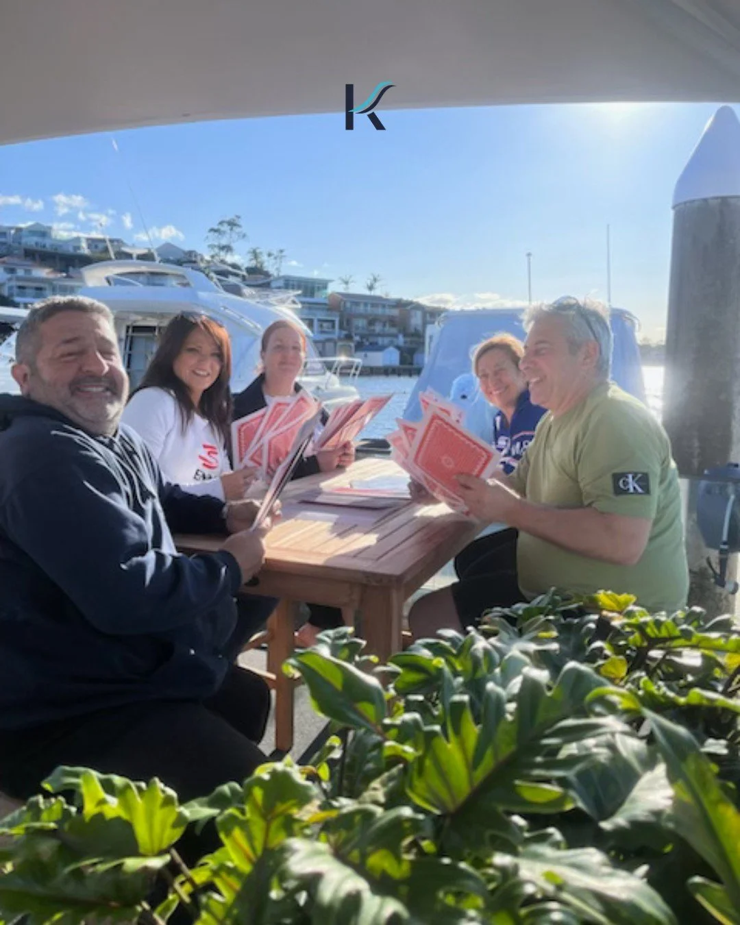 Big smiles and even bigger vibes at Kalevu Marina! 💙 

Our new members lounge is officially open ✨ &mdash; the perfect spot to relax, connect, and enjoy those ocean views together ☕🌴 

Whether it&rsquo;s a morning coffee or a sunset catch-up, there