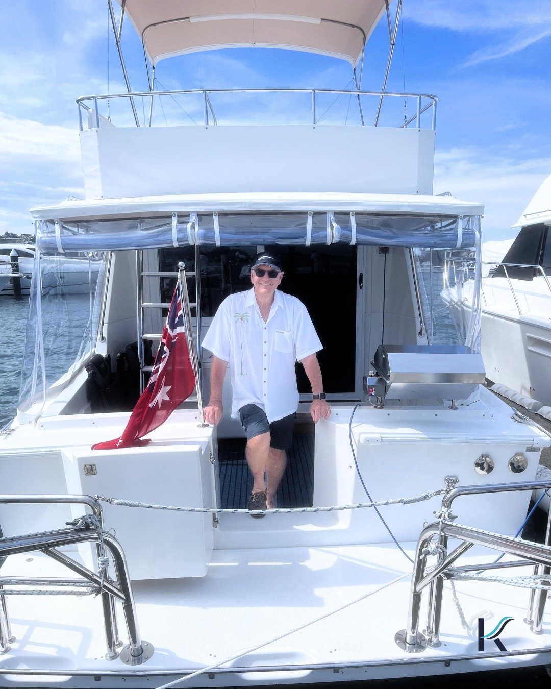 Welcome Aboard &ndash; Graham, Janet &amp; Silk! ⚓️

We&rsquo;re thrilled to welcome Graham, the proud owner of Silk &mdash; a beautifully maintained 17-year-old Fairway 36&rsquo; &mdash; to Kalevu Marina! A passionate local boating enthusiast, Graha