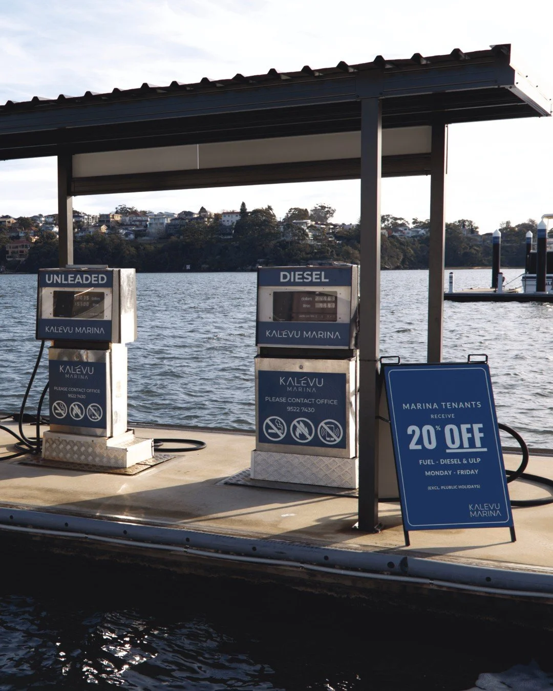 Refuel at Kalevu Marina &ndash; where premium fuel meets great prices! 

Keep your adventures going with top quality fuel, right at the water&rsquo;s edge. ⚓⛽

Reach out to the team at Kalevu on (02) 9522 7430 or stop by the office, 8:00am to 5:00pm.