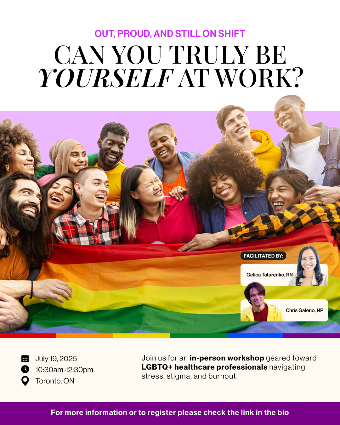 Out, Proud, and Still on Shift. Can You Truly Be Yourself at Work?