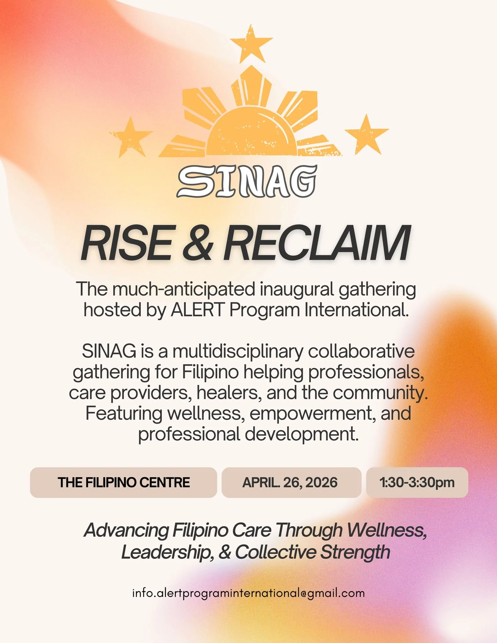 SINAG: Rise & Reclaim