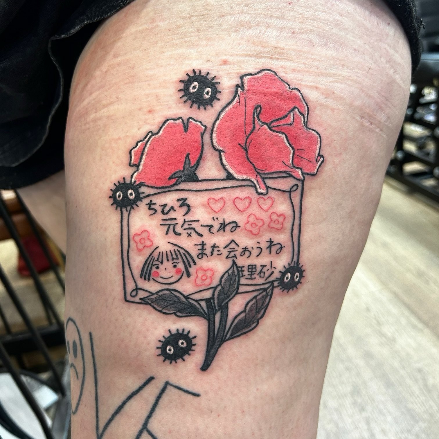 Chihiro&rsquo;s farewell by @samanthagenevera 
Sam takes bookings via her booking link in her bio, or DM the shop page and we&rsquo;ll get it sorted! 
&bull;
&bull;
&bull;
&bull;
&bull;
#new #fyp #tradtattoo #goldcoast #goldcoasttattoo #visitgoldcoas