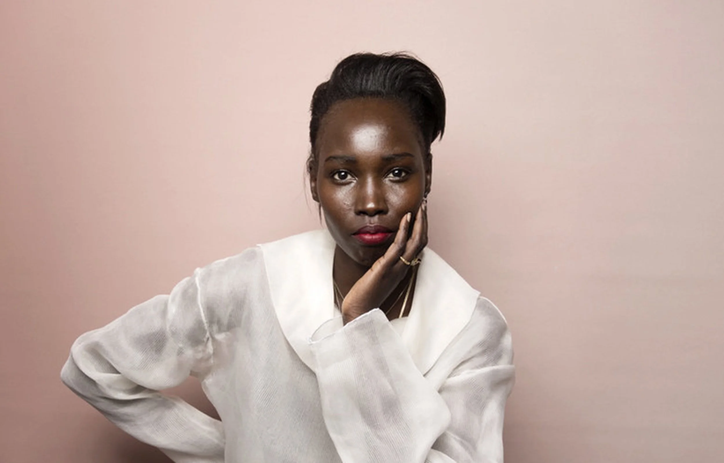 Mari Malek, South Sudanese model 