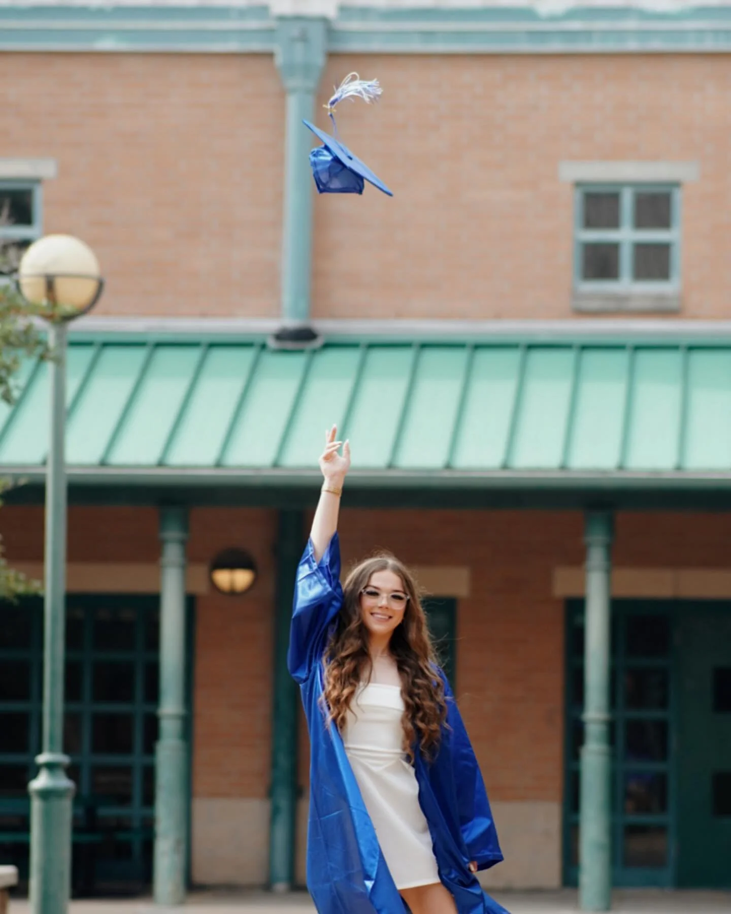 Extra special post for my baby sister @kayleebiondoo 🍾🤍 today she graduated college and I couldn&rsquo;t be more proud!!! I love you so much &amp; cheers to the real world✨
