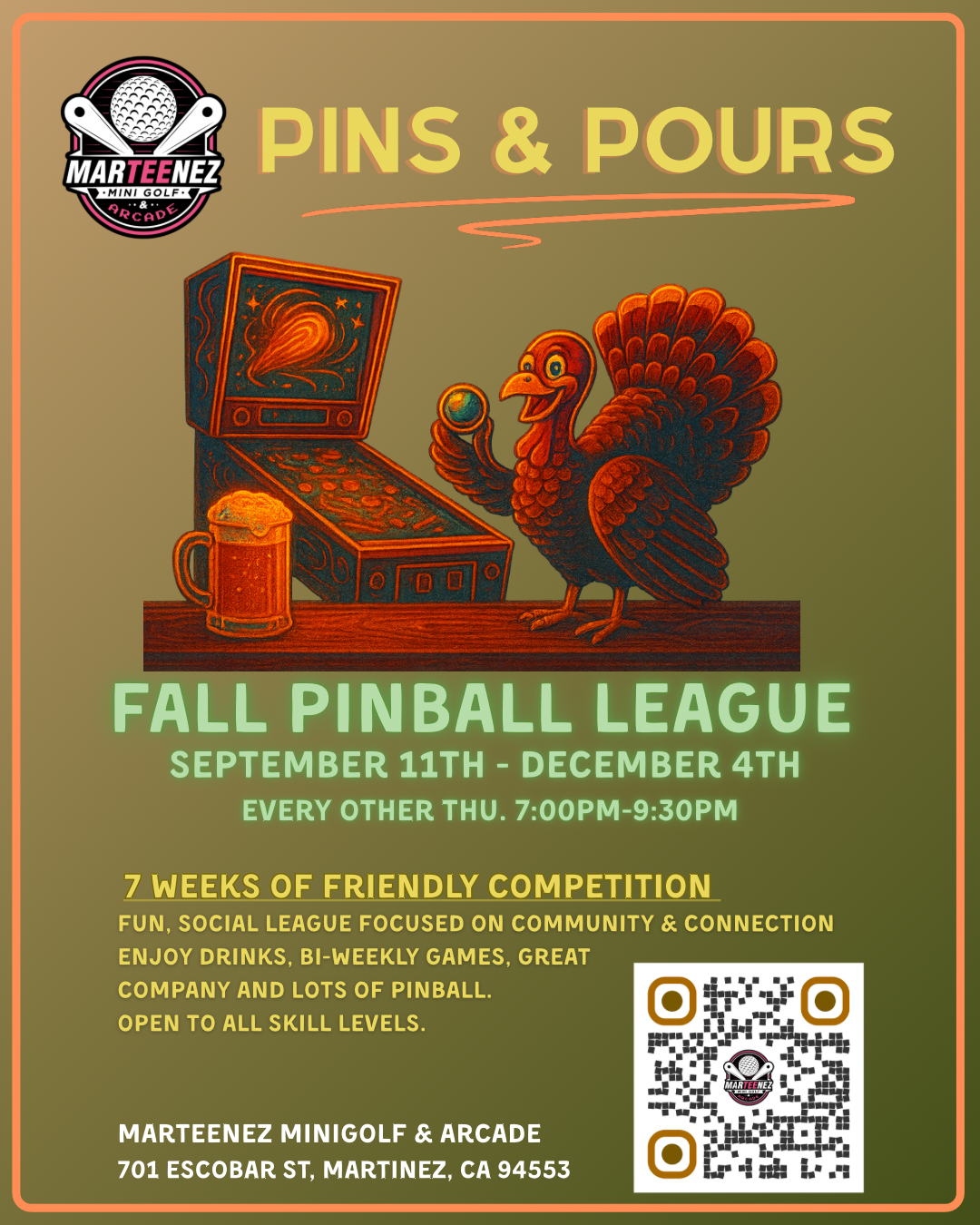 MMG Pins & Pours Fall League