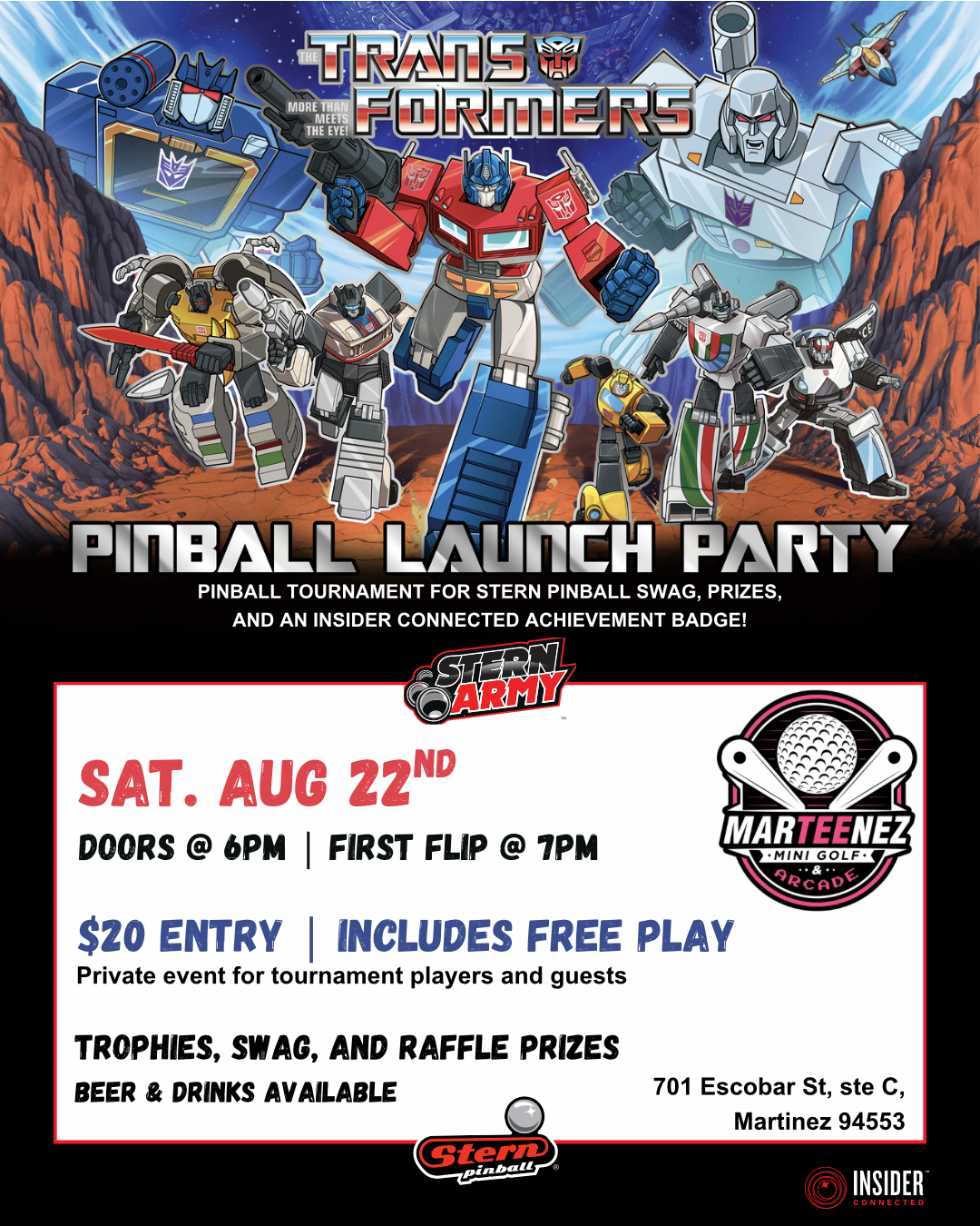 Transformers Launch Party! - Private event