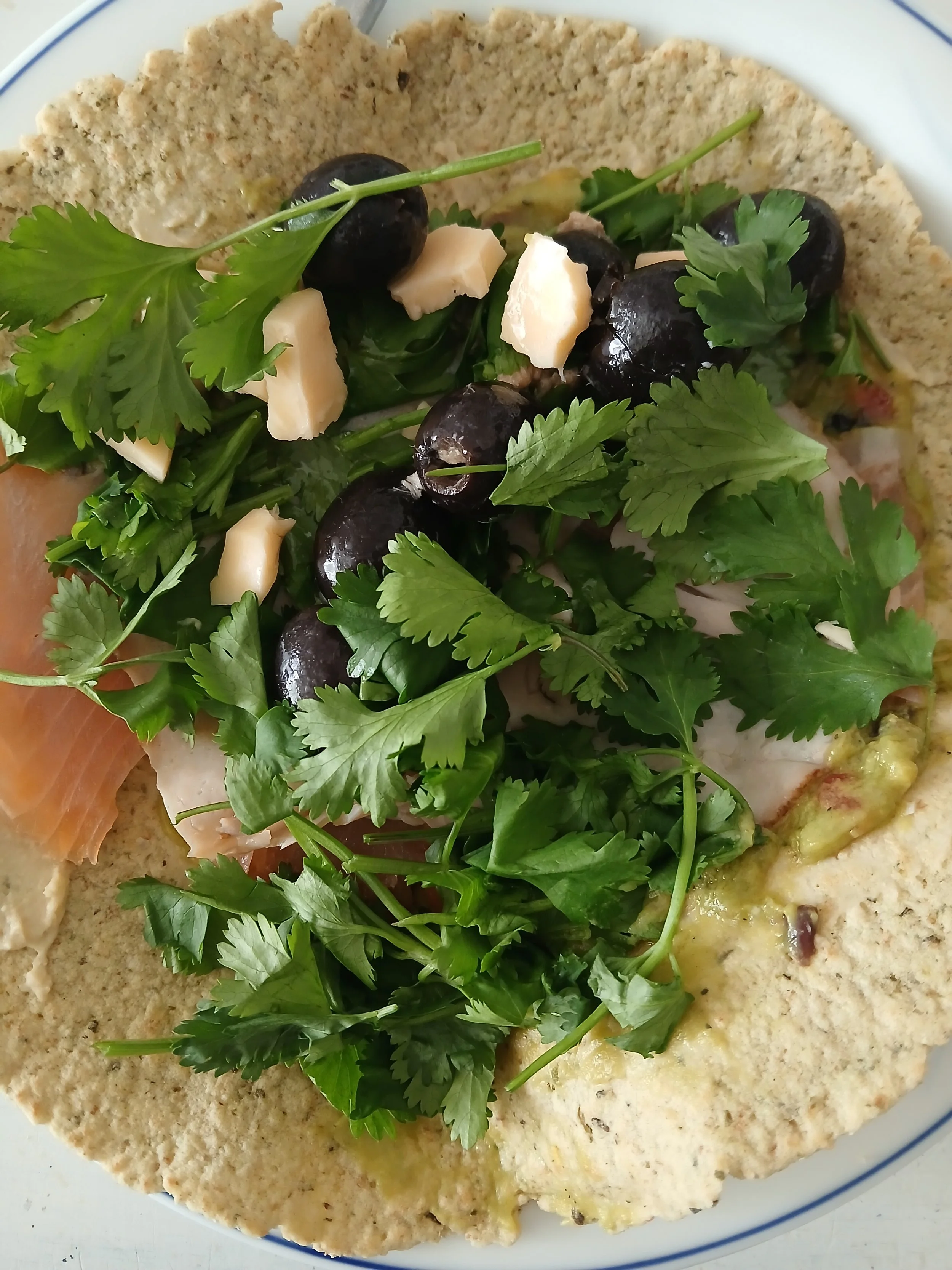 Five-Minute Miracle Summer Spinach Wrap