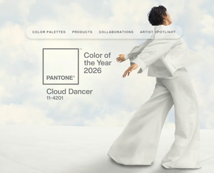 Pantone Color of The Year 2026 is Cloud Dancer&nbsp;