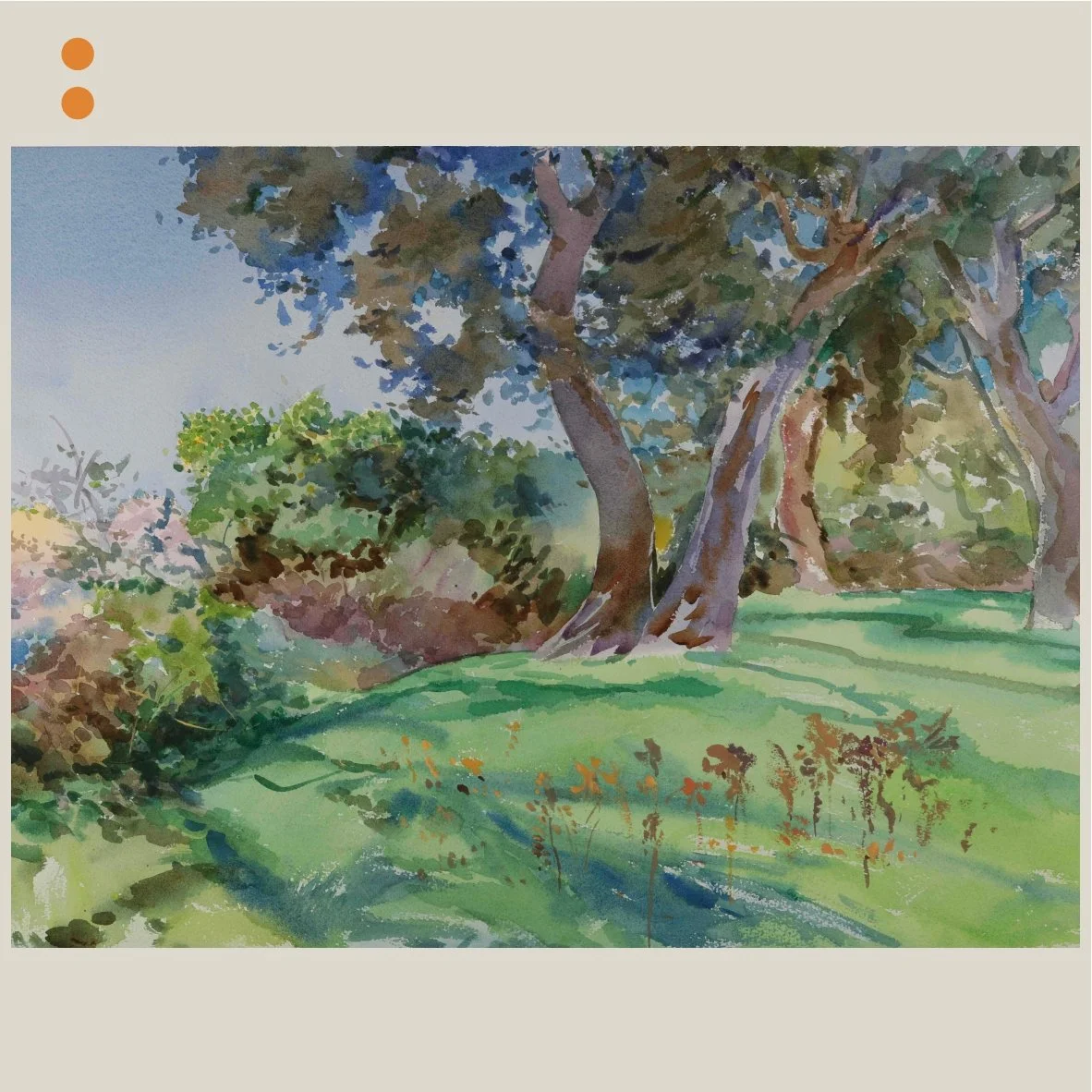 Olive Trees, Corfu, No. 002
