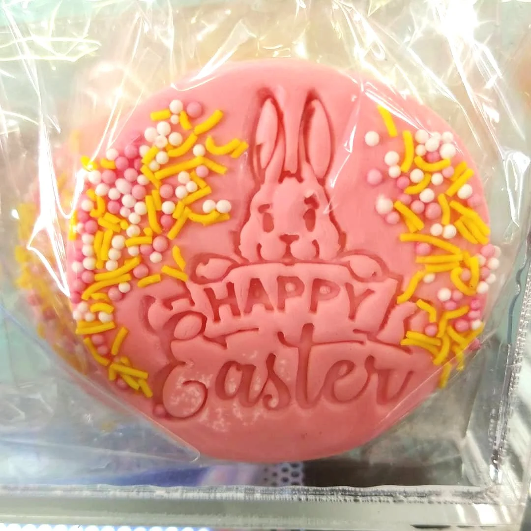 Happy Easter Sugar Cookie