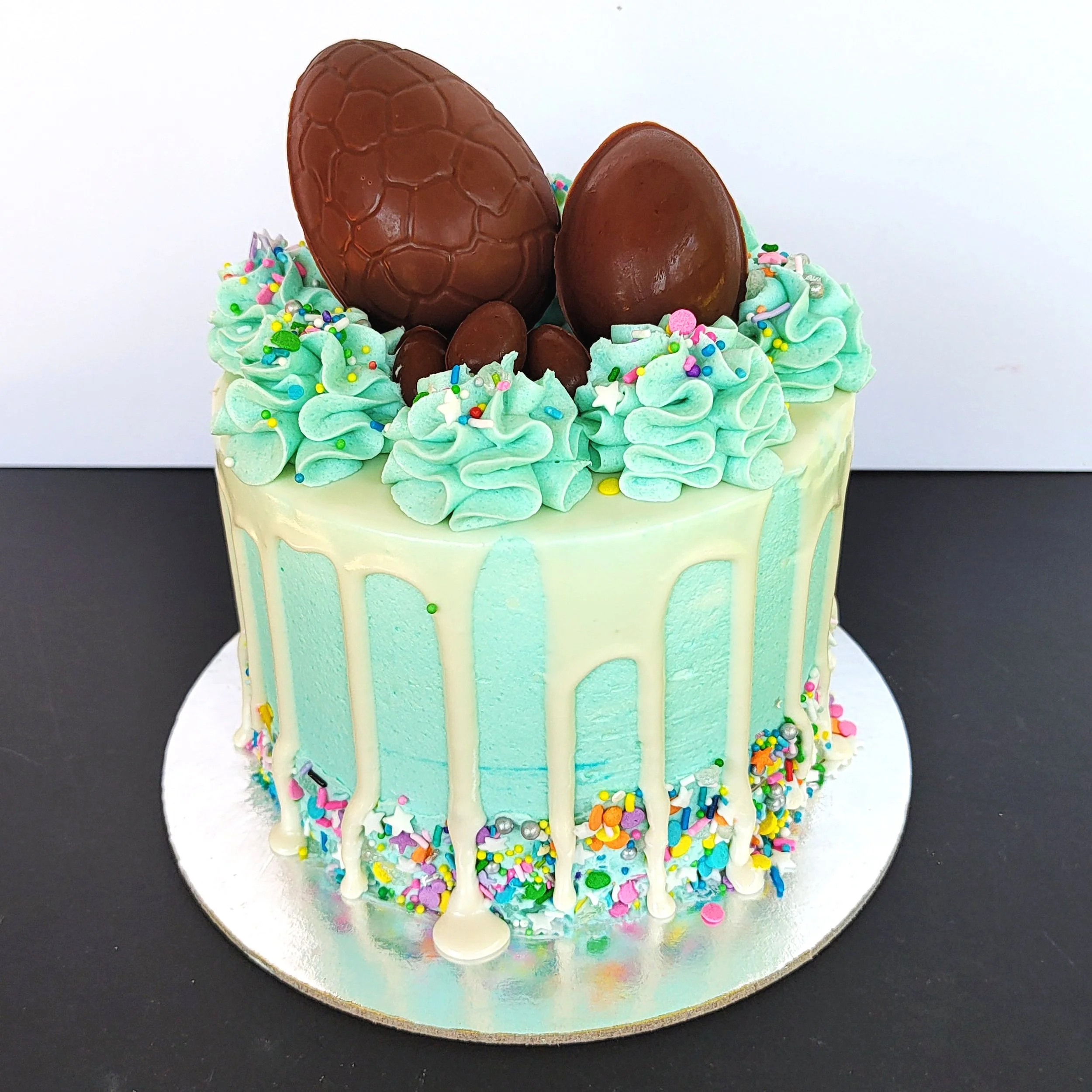 Colourful Chocolate Drip Cake