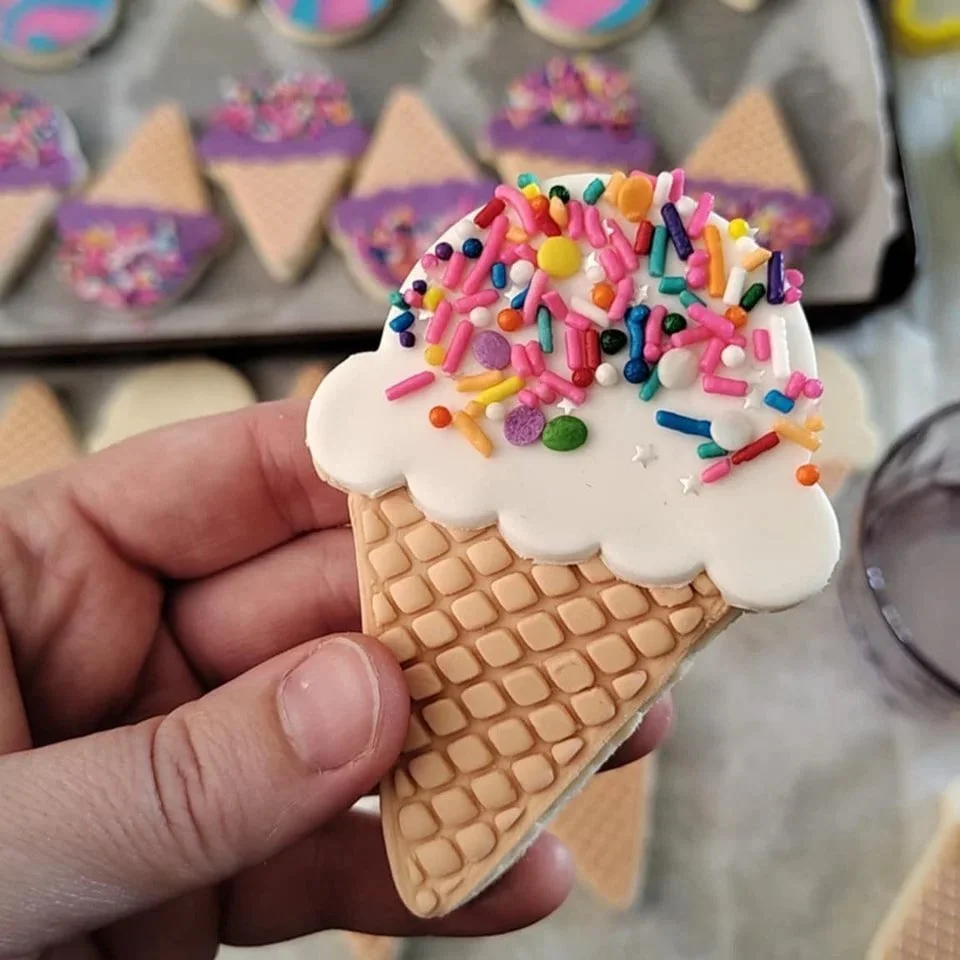 Icecream Sugar Cookies