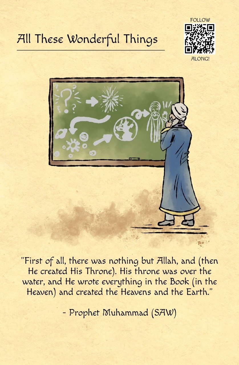 Each story has a QR code