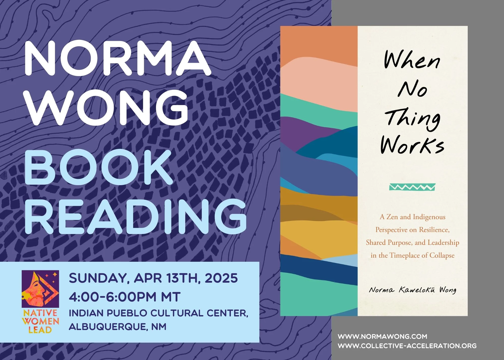 Norma Wong Book Reading + Q&A