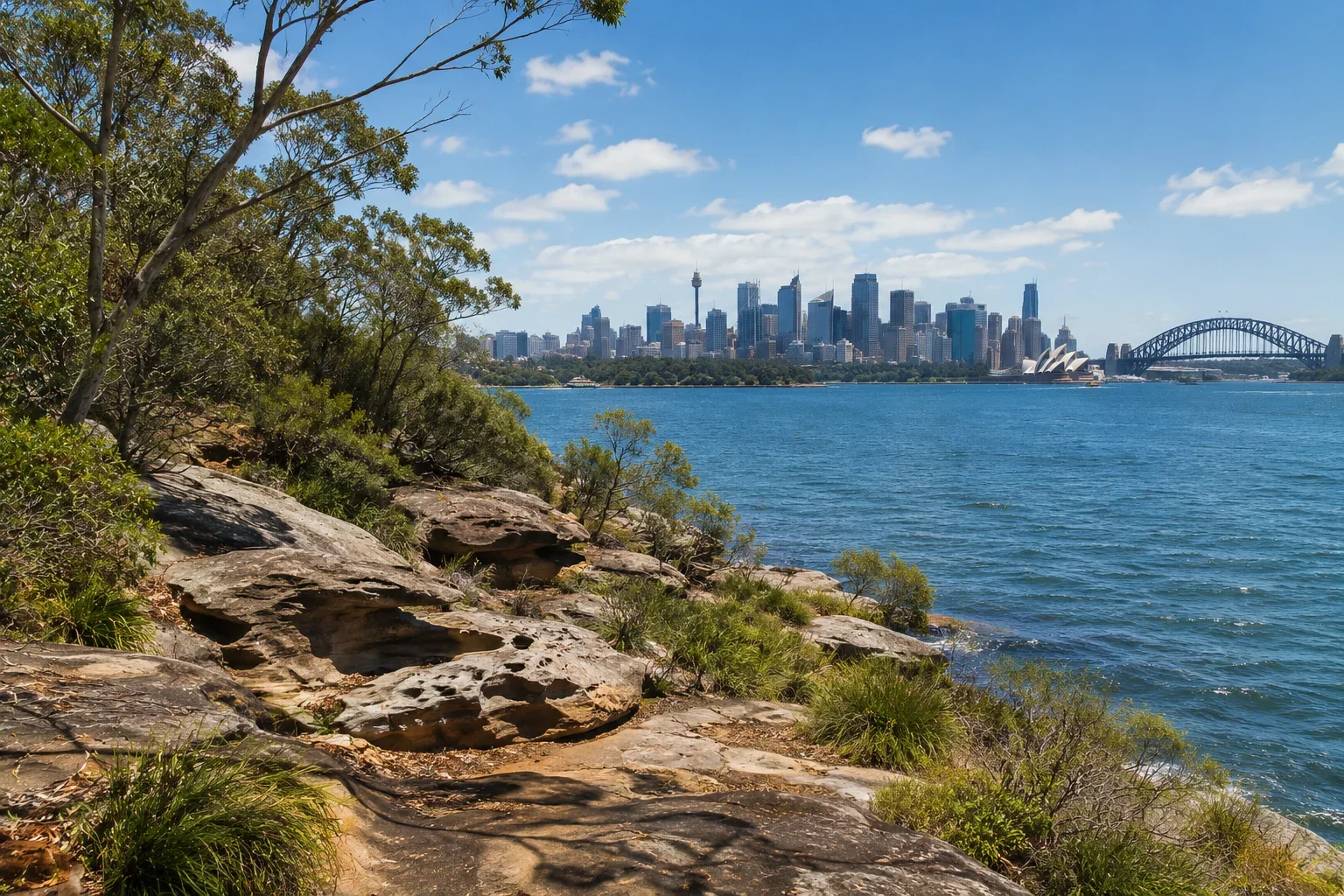 Sydney Harbour sandstone Country connected to Aboriginal history