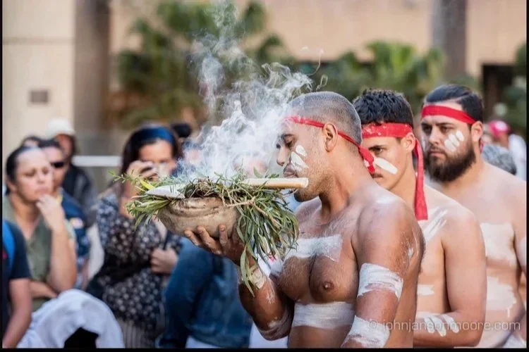 Smoking Ceremony on Sydney Country