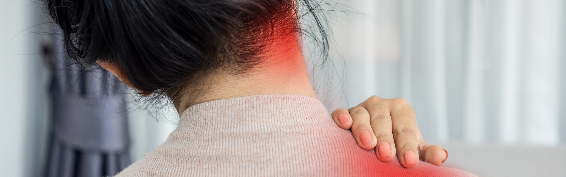 posture that strains the sternocleidomastoid neck muscle