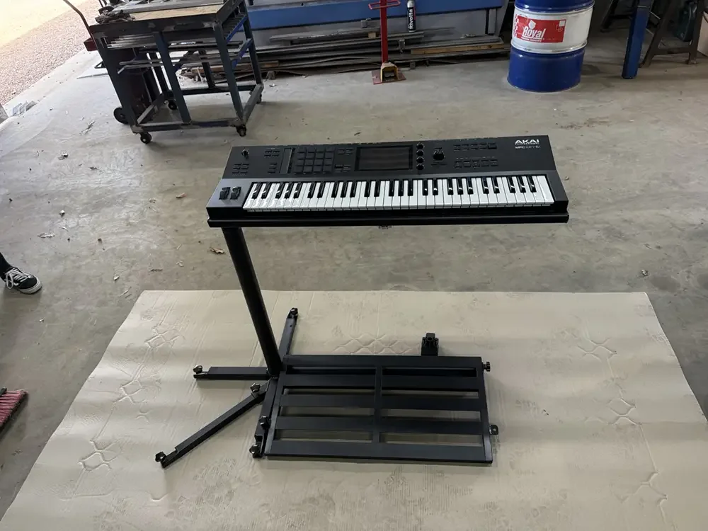Modifying Keyboard Stand Custom Keyboard Stand — RJM Fabrications and Welding, Dubbo NSW