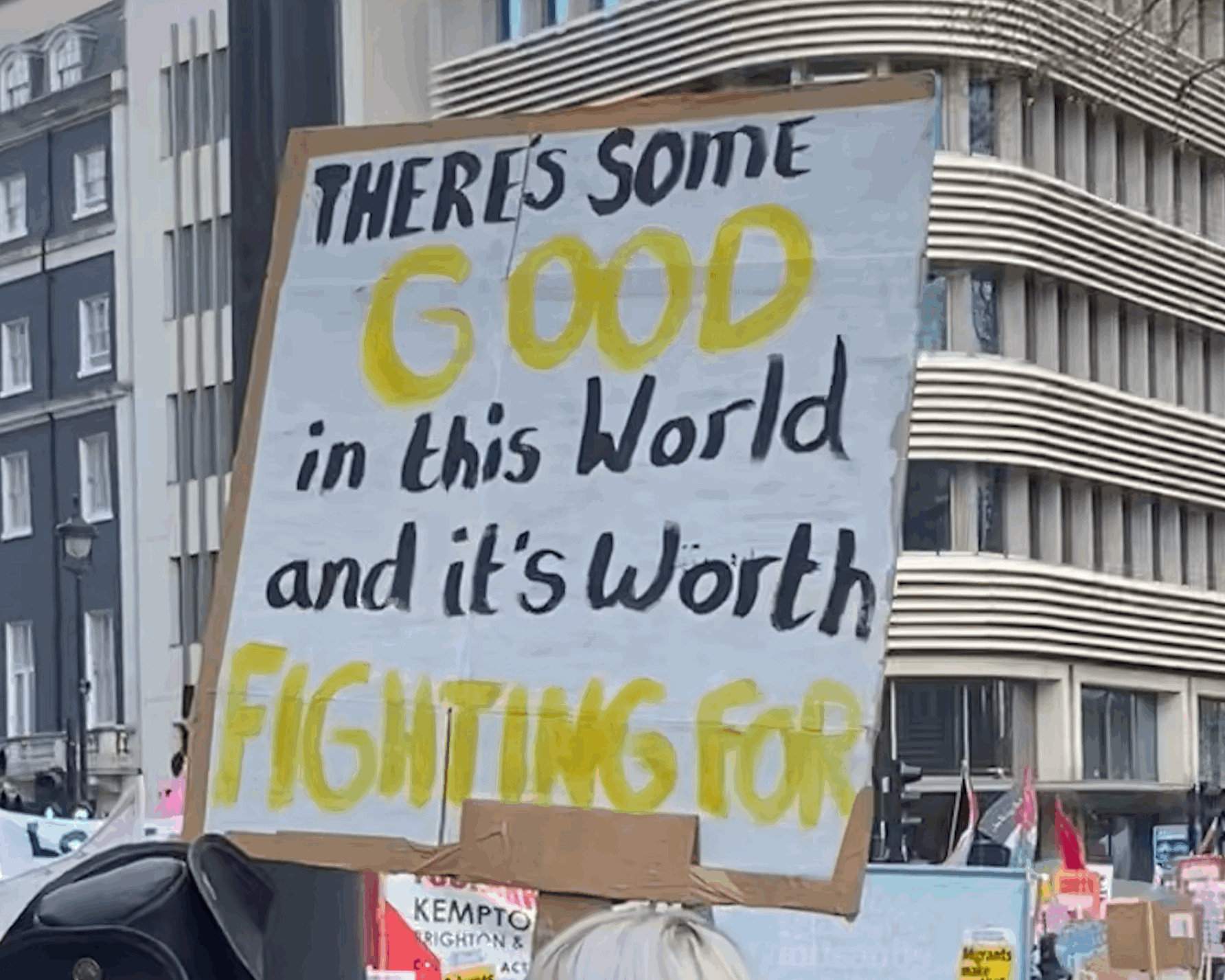 Why I marched in protest of the rise of the far right.