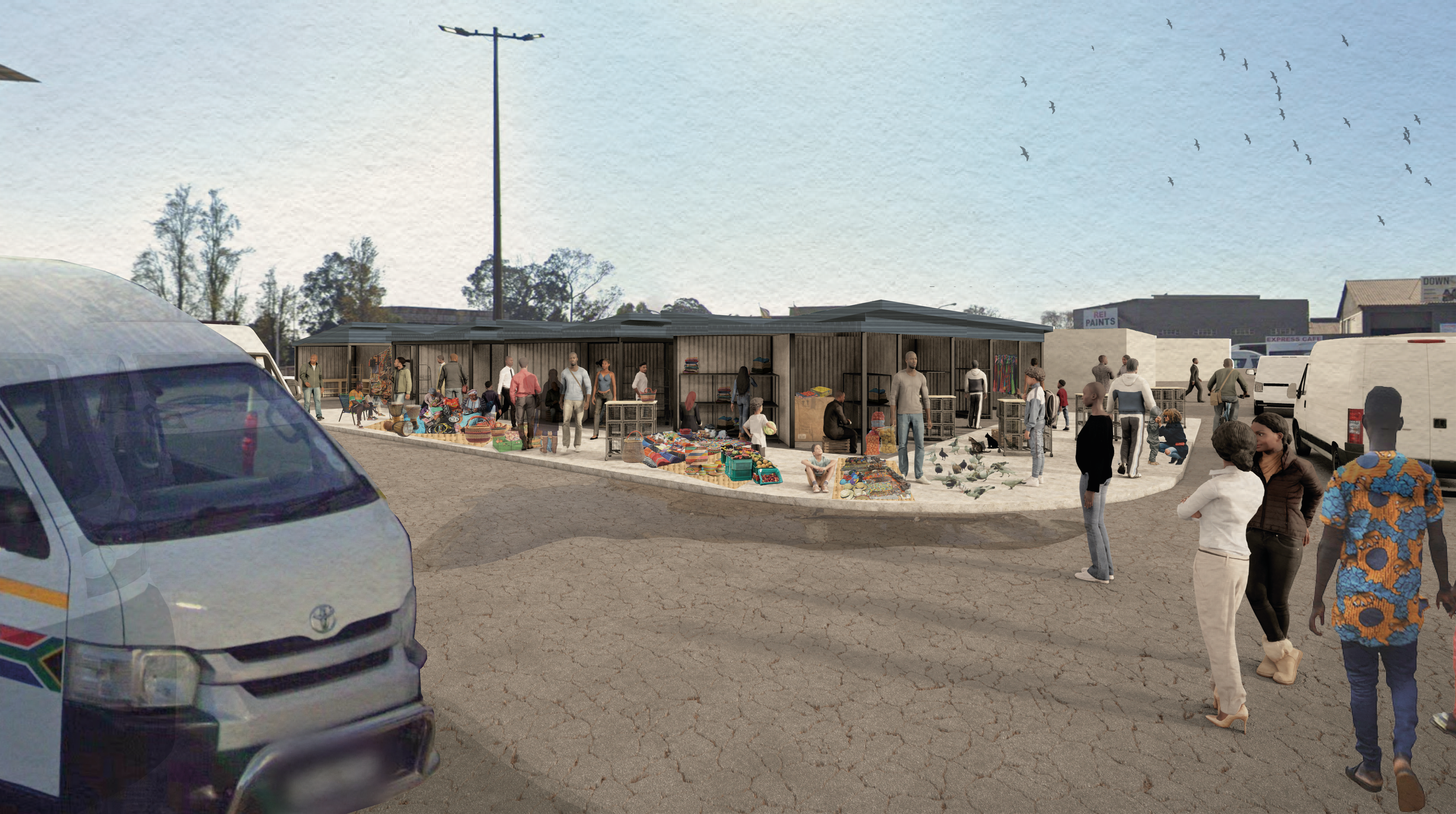 eMalahleni Taxi Rank + Market Concept Proposal