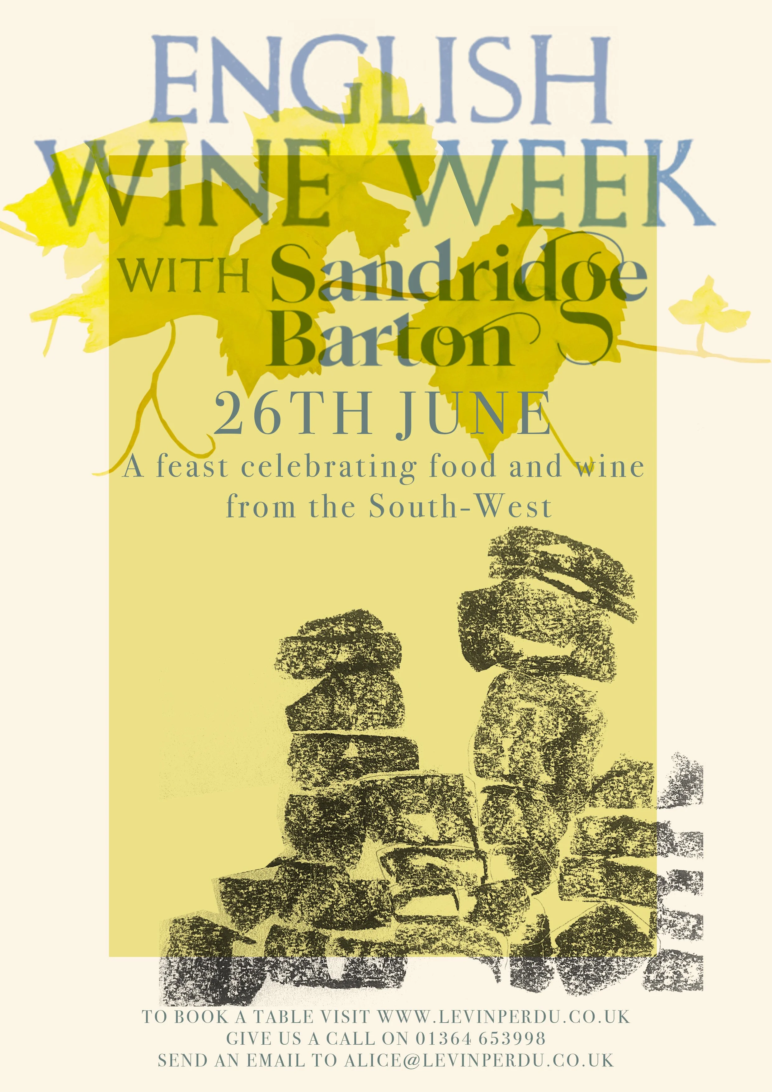 English Wine Week Feast With Sandridge Barton