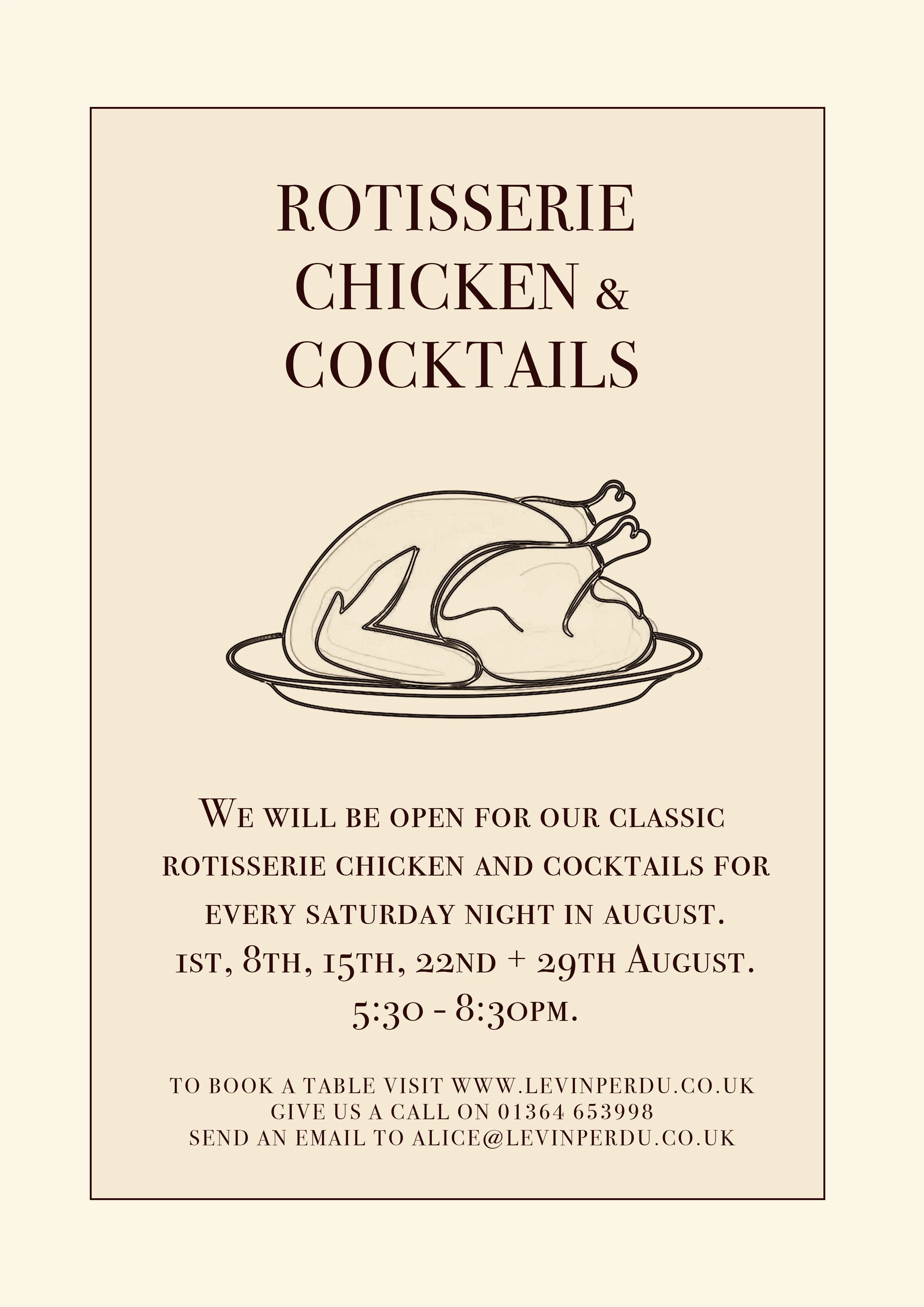 Rotisserie + Cocktails