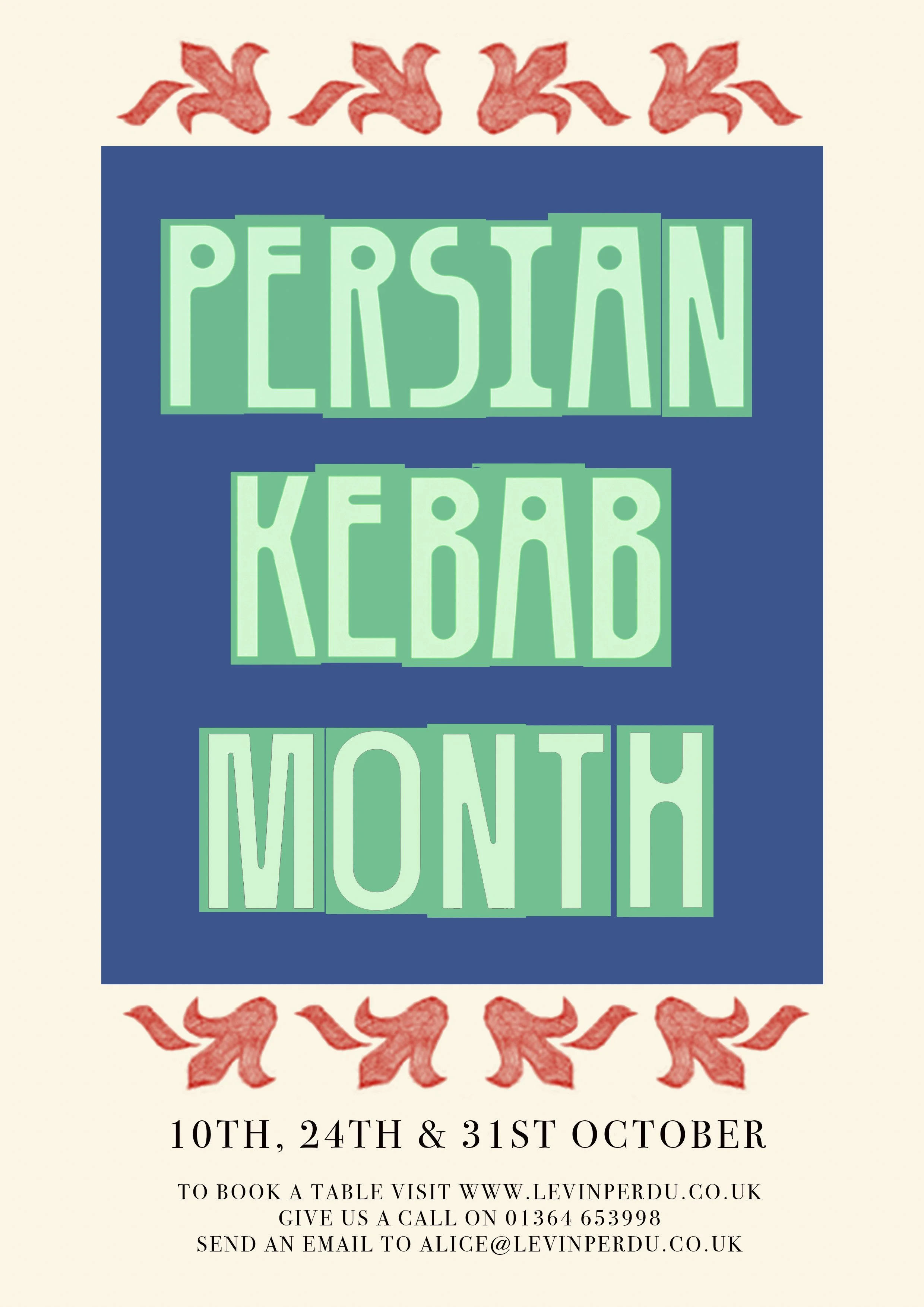 Persian Kebab Nights