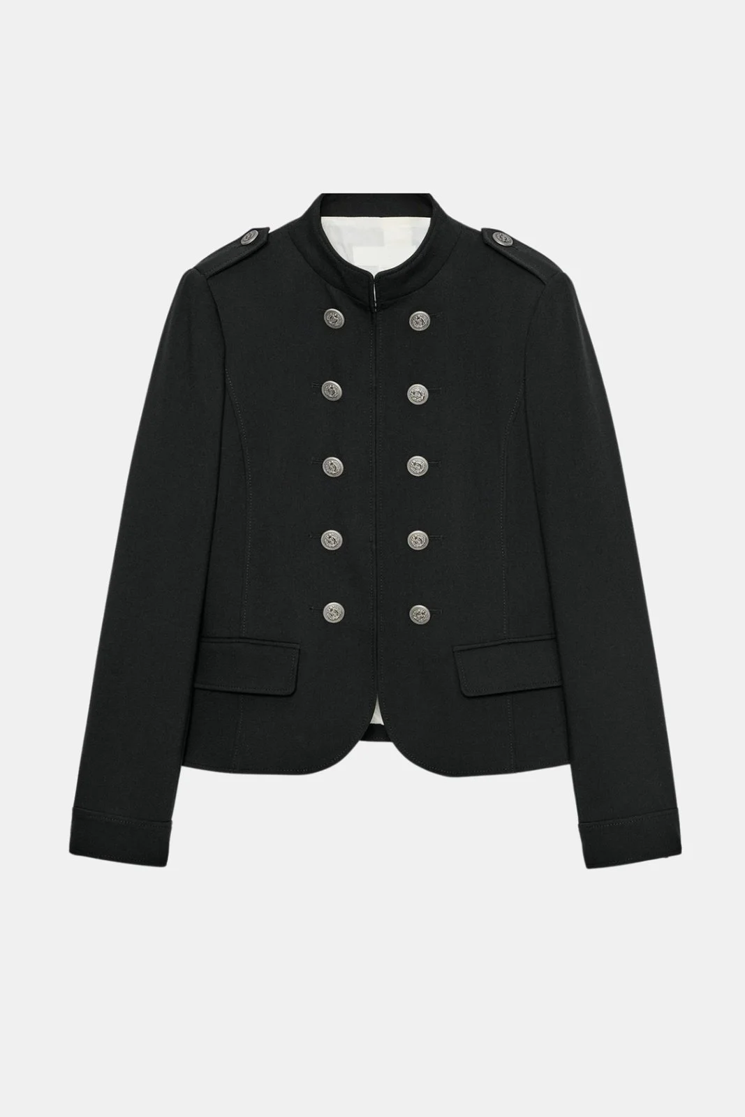 Zara Fitted Jacket with Buttons