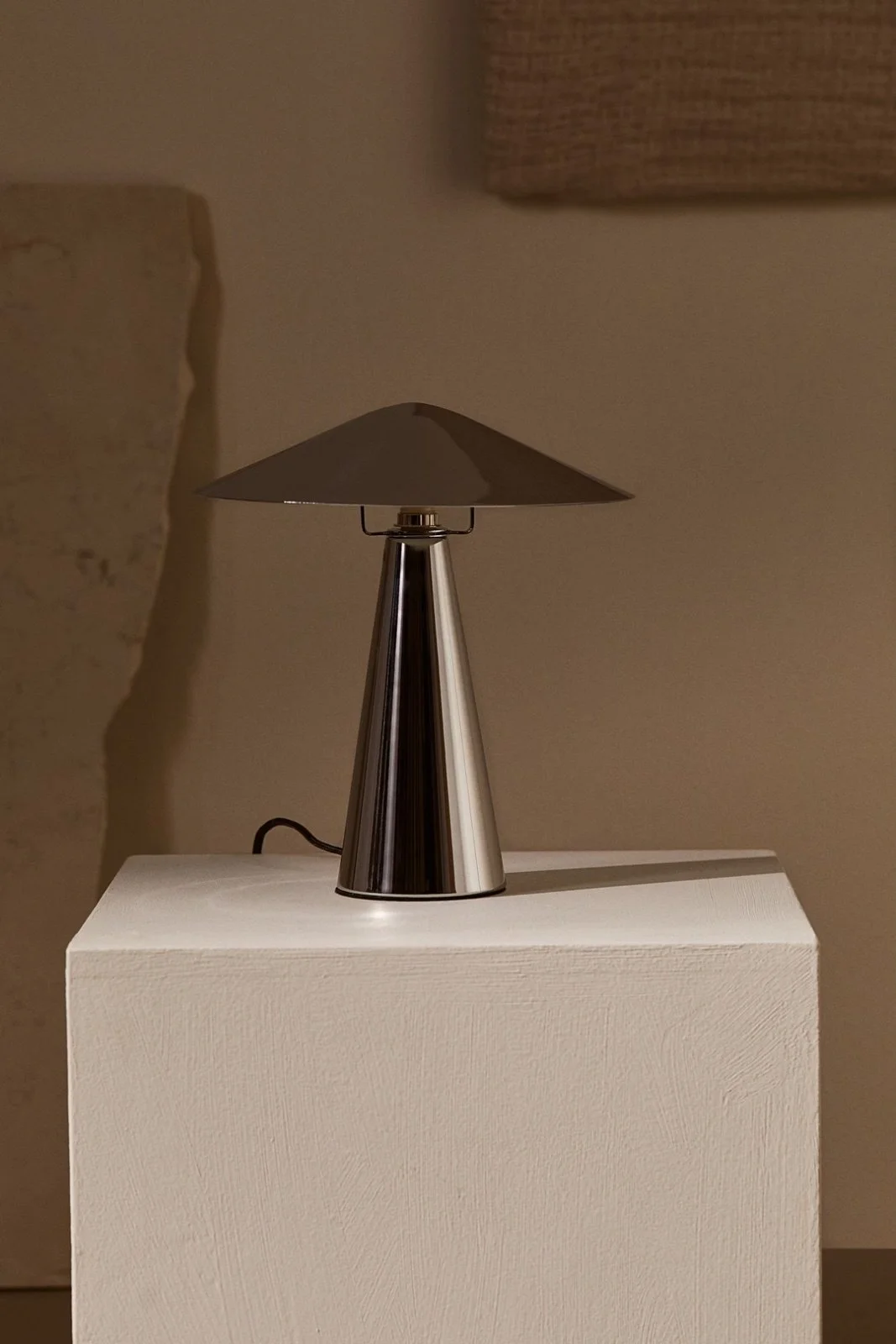 H&M Metal Table Lamp Silver