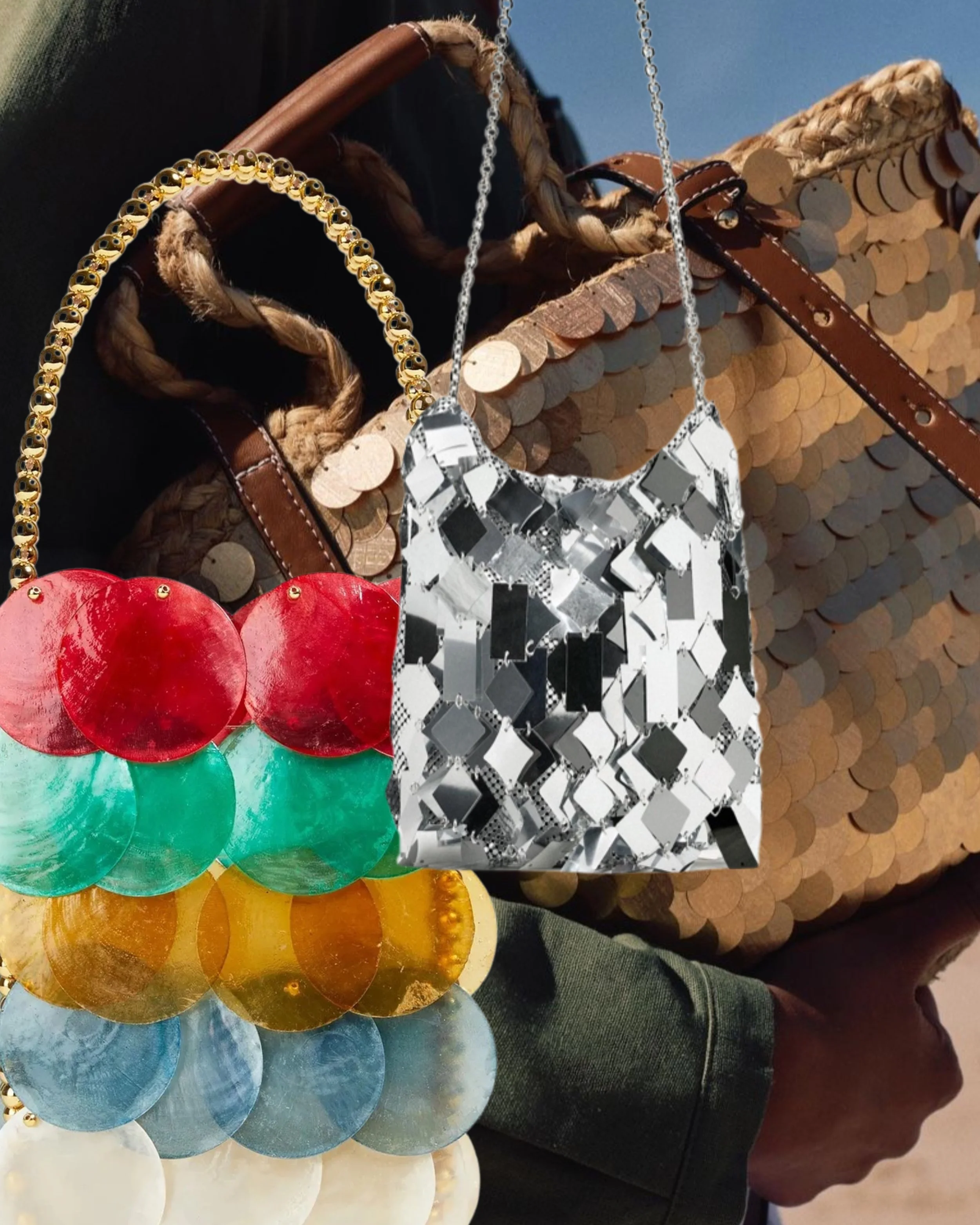 Sequin Bags To Wear All Year Round, Not Just At Christmas!