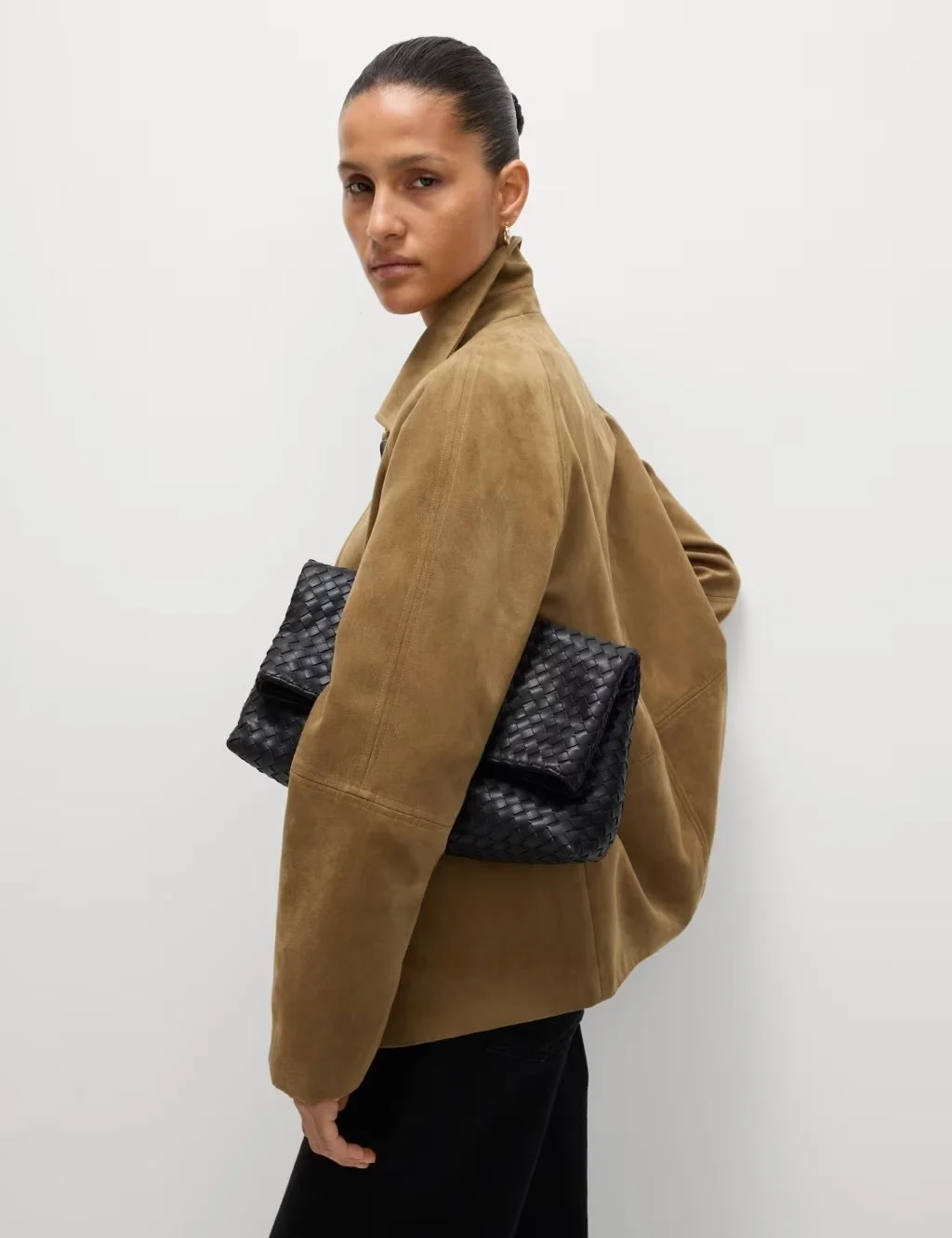 SUEDETTE JACKET, £59