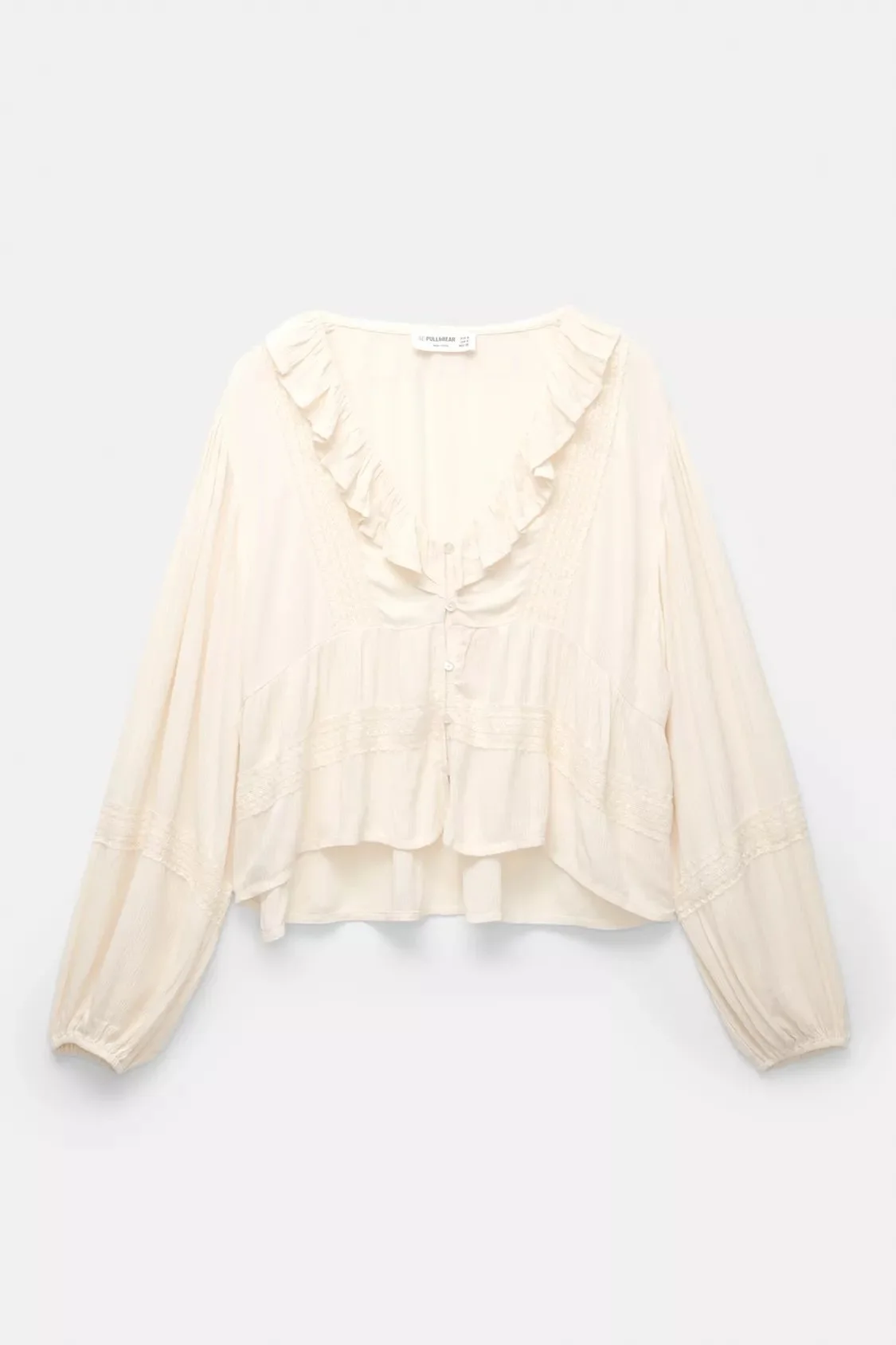 RUFFLED BLOUSE - £25.99