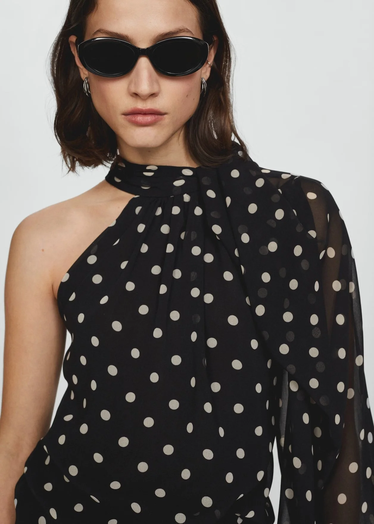 SHEER BLOUSE - £22.99