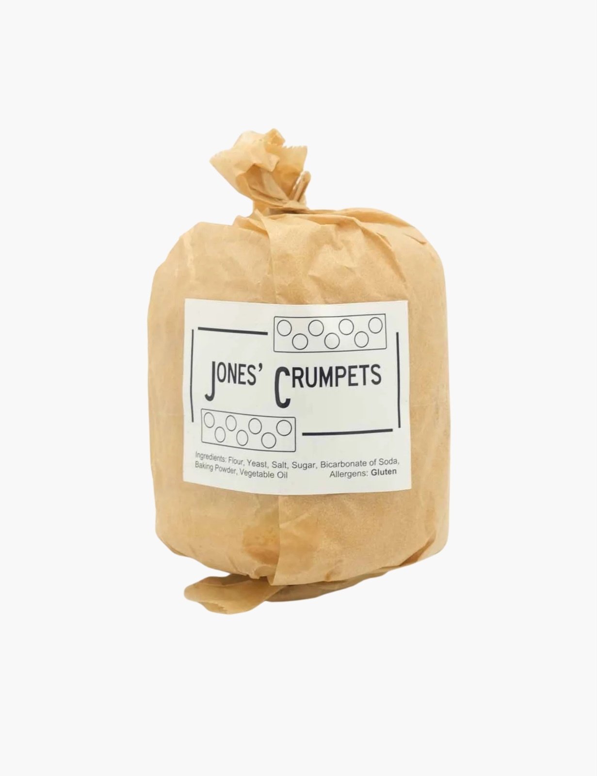 JONES' CRUMPETS - £6.50