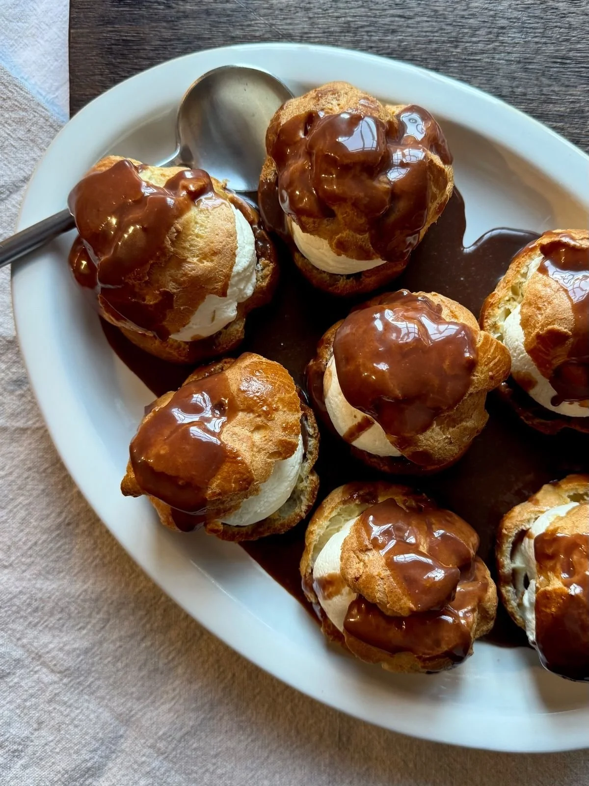 Recipe: Milk Chocolate Profiteroles 
