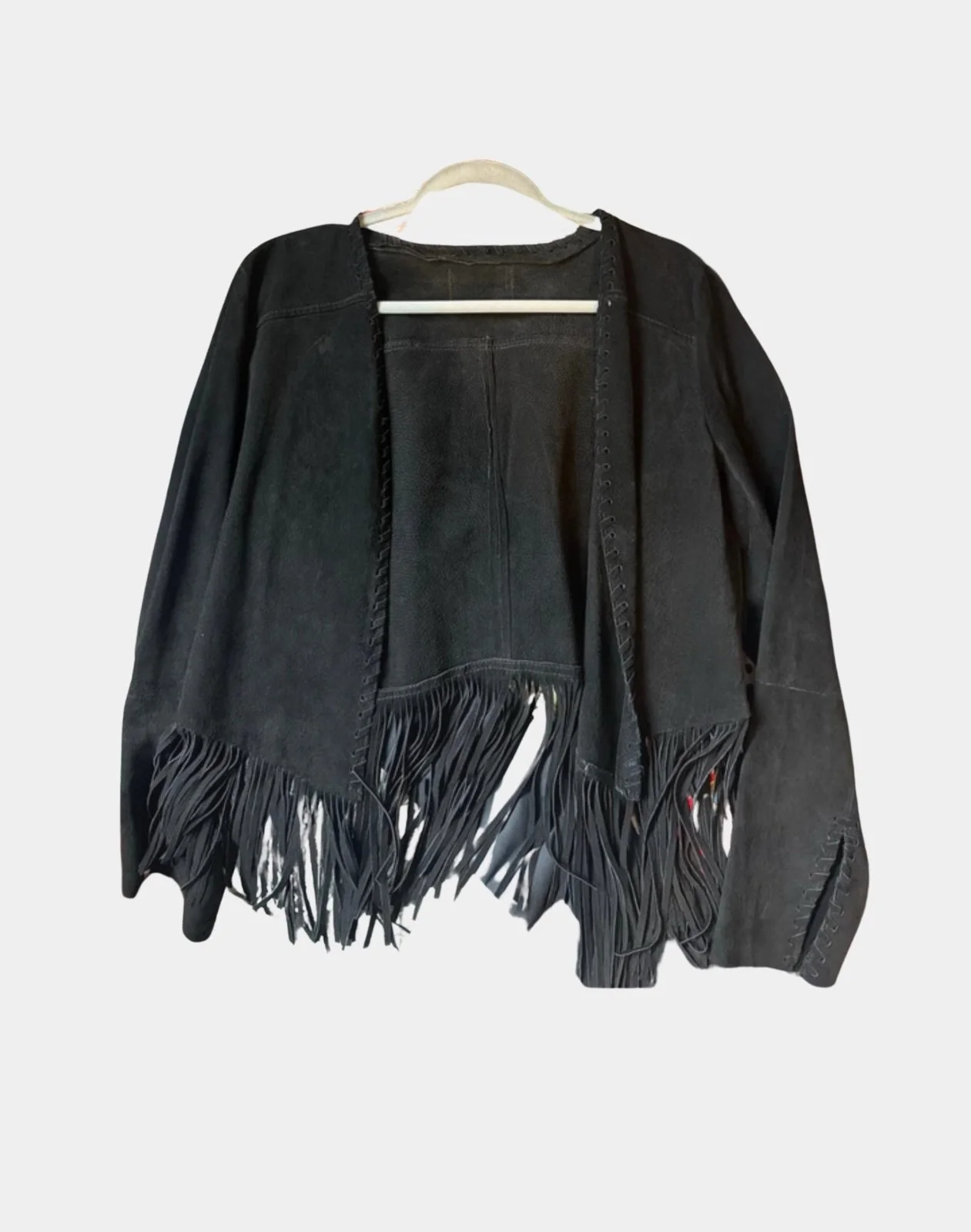 FRINGE JACKET - £48