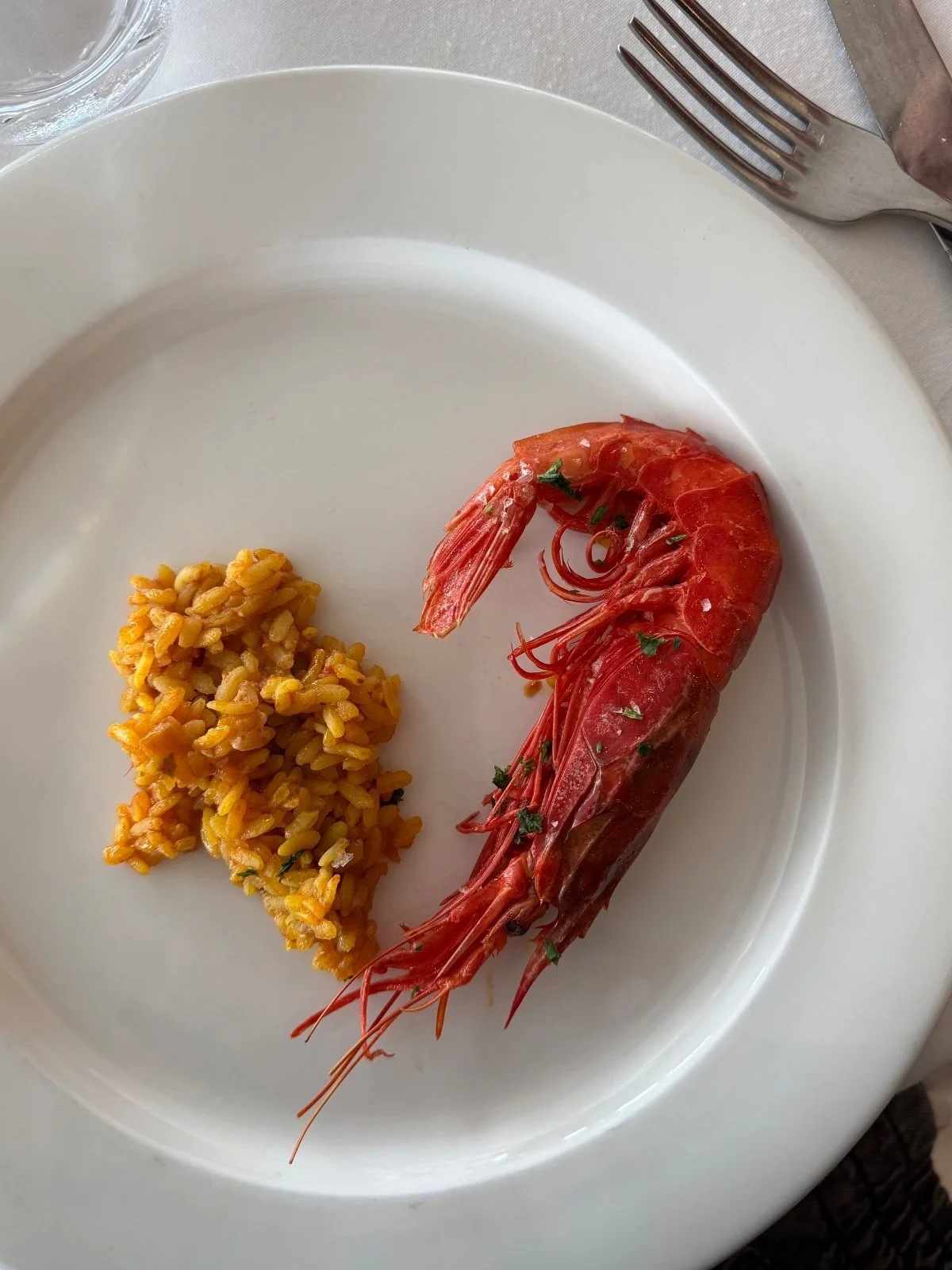 Casa Camara San Sebastian Prawn Rice