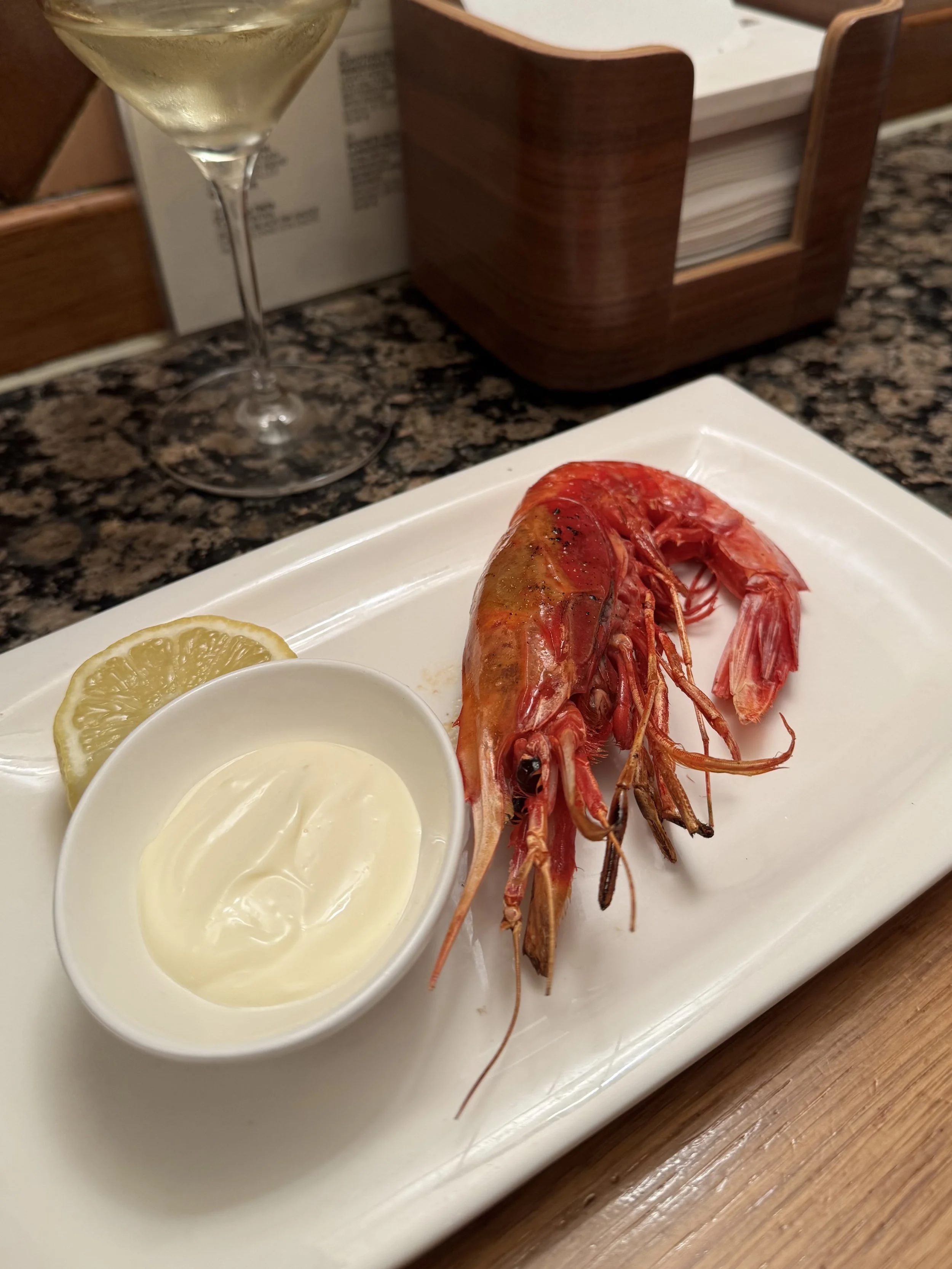 Ganbara San Sebastián Prawns